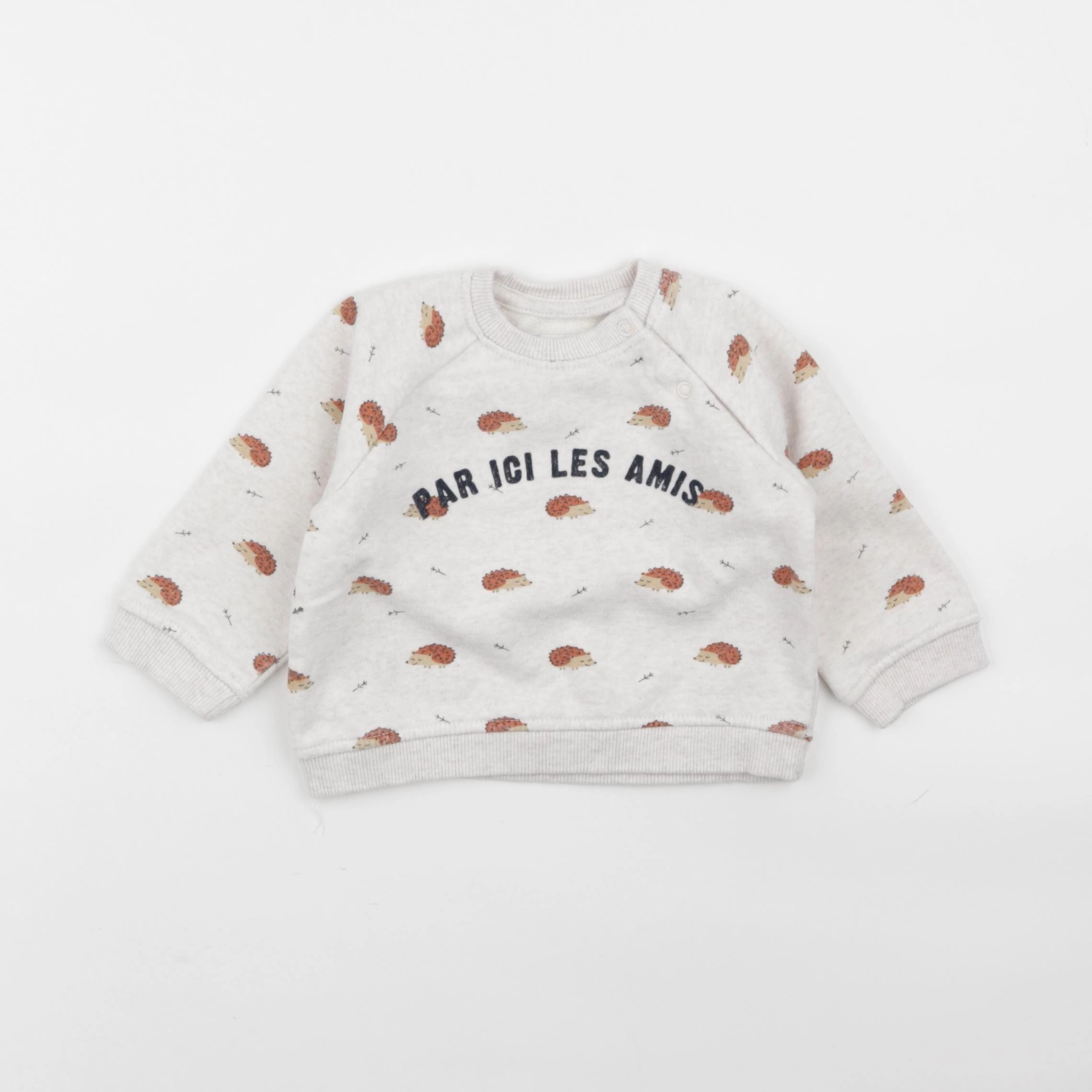 Boutchou - sweat beige - 9 mois