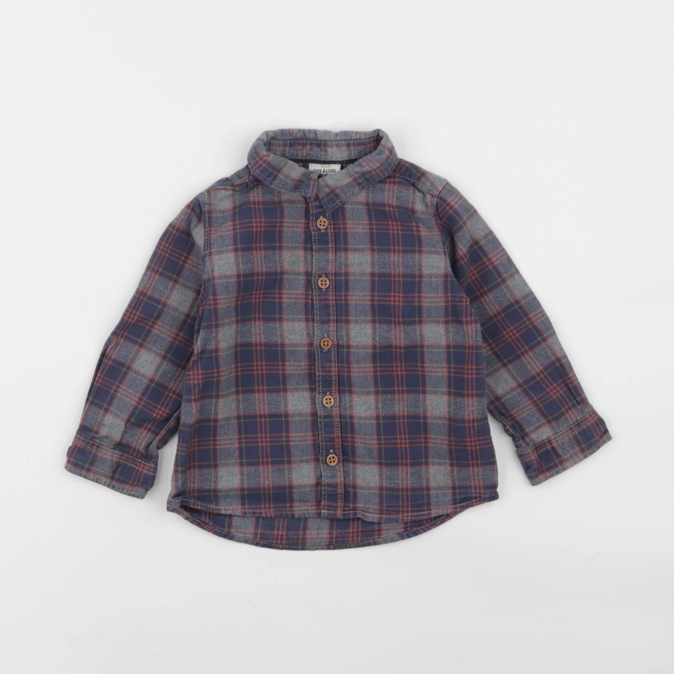 Tape à l'oeil - chemise multicolore - 18 mois