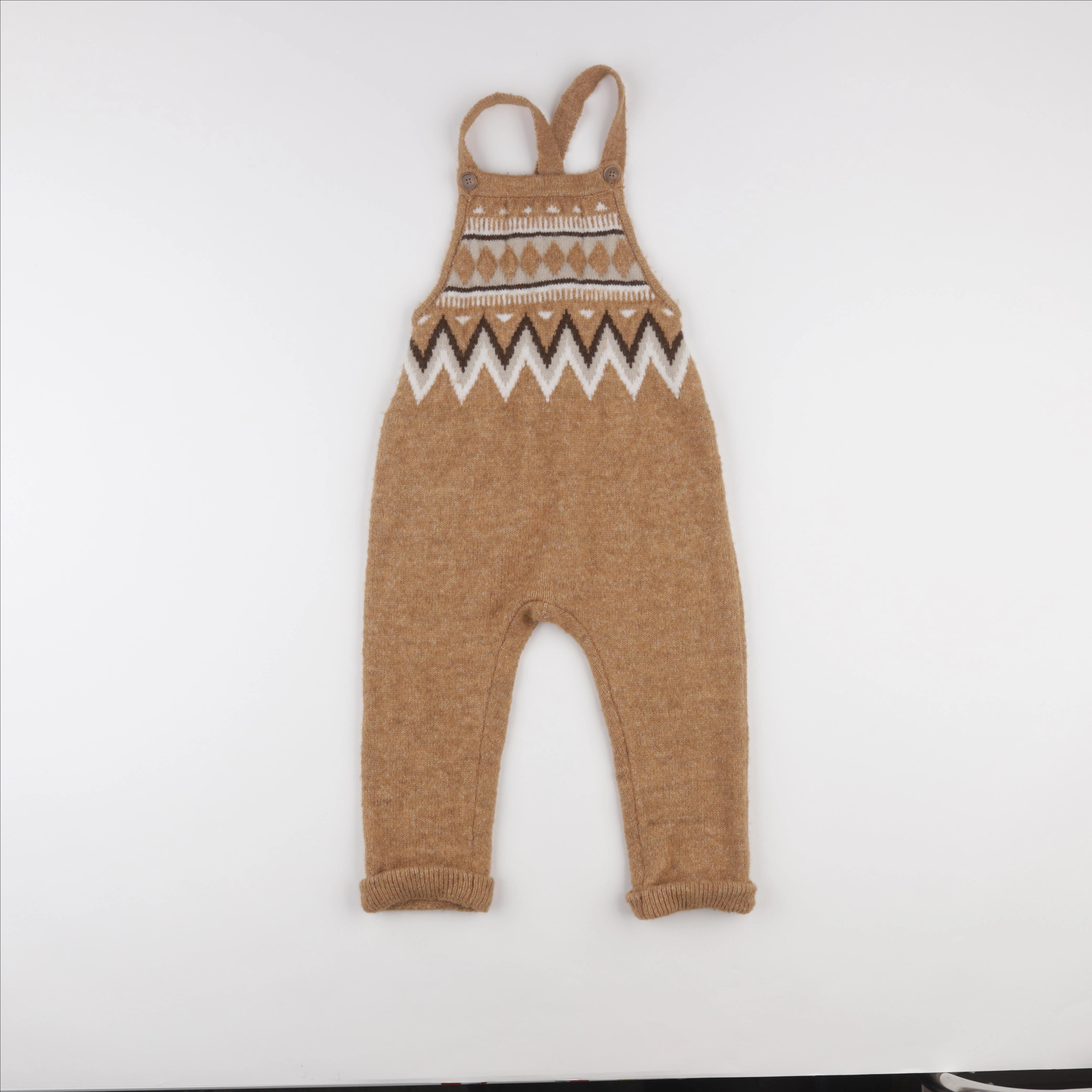 Zara - salopette marron - 3/4 ans