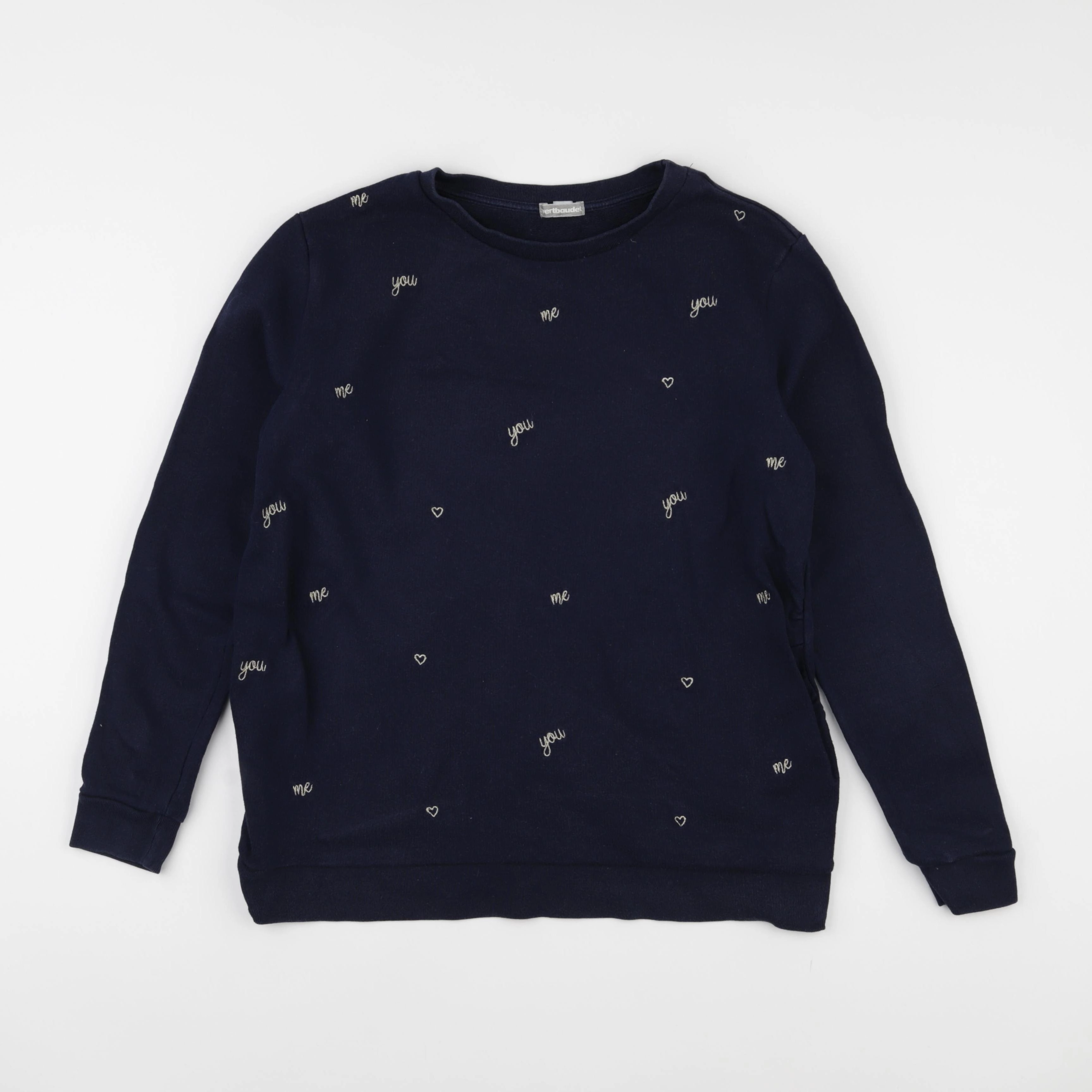 Vertbaudet - pull grossesse bleu - 34 à 36