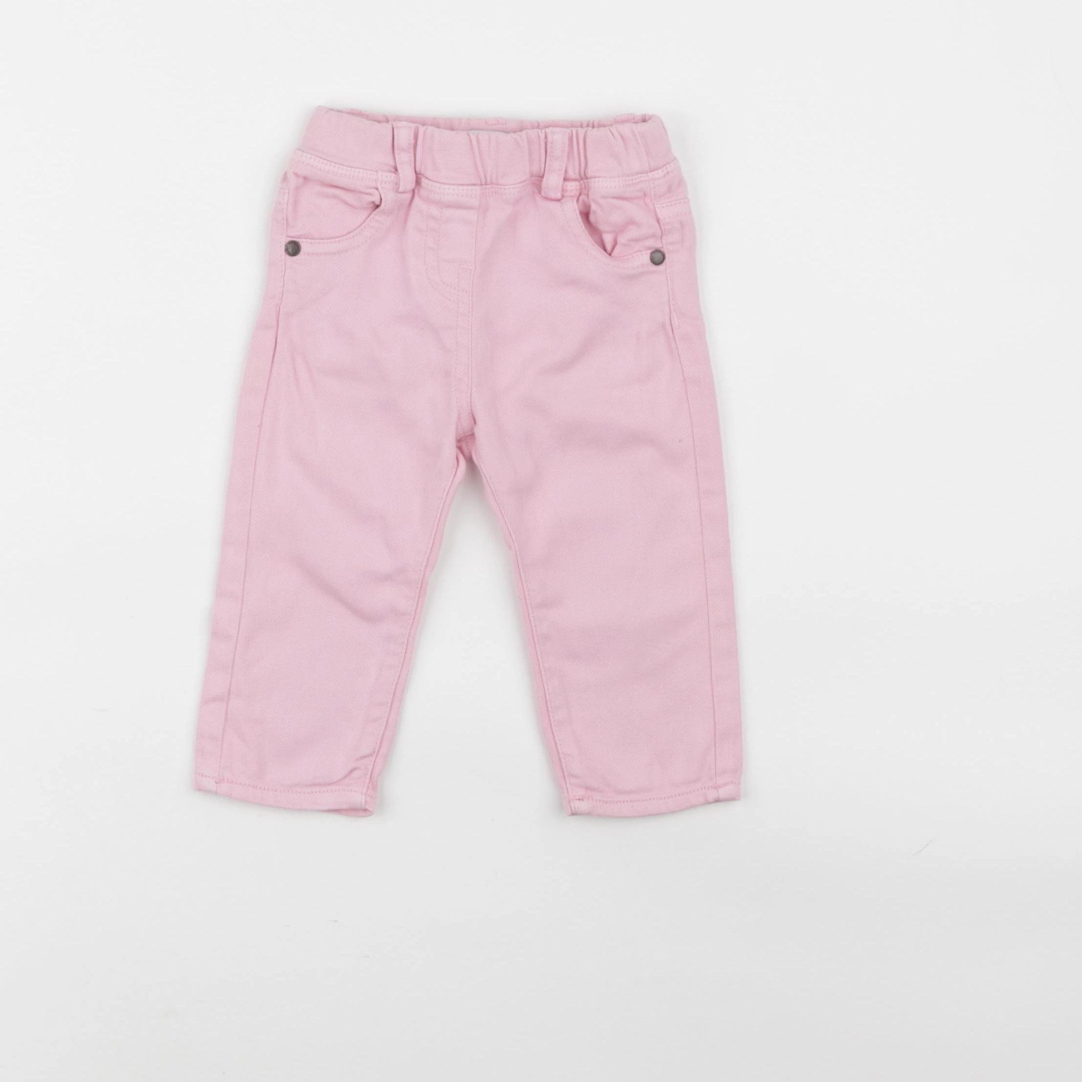 Vertbaudet - pantalon rose - 6 mois