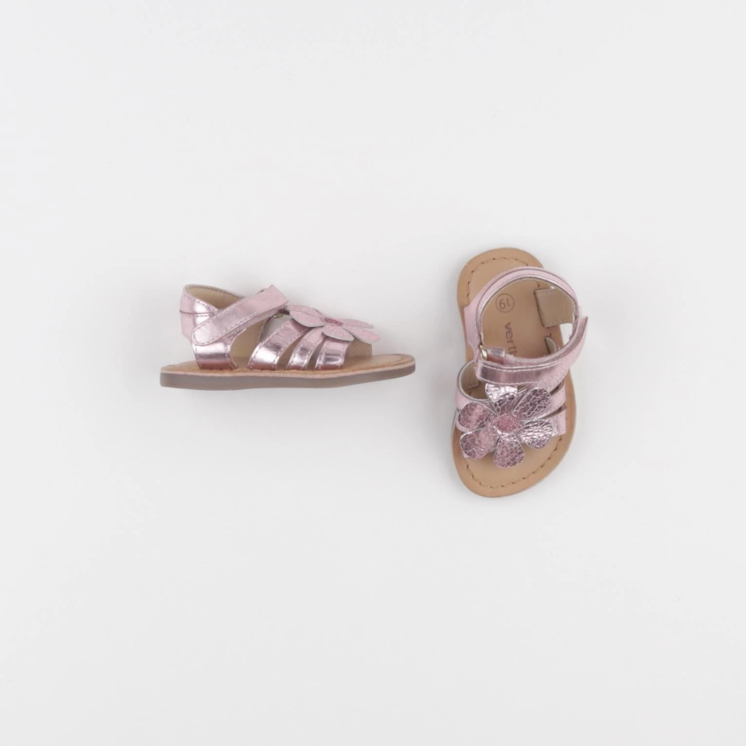 Vertbaudet - sandales rose - pointure 19