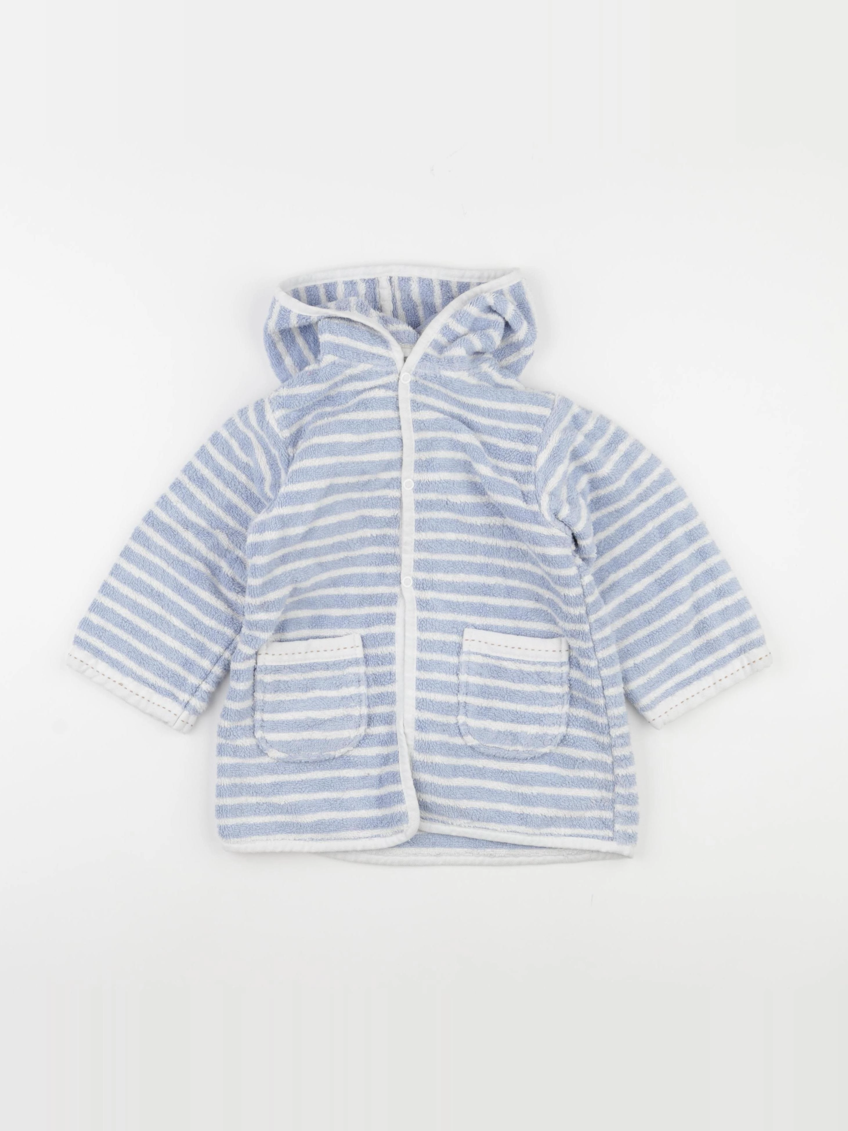 Jacadi - peignoir bleu - 12 mois