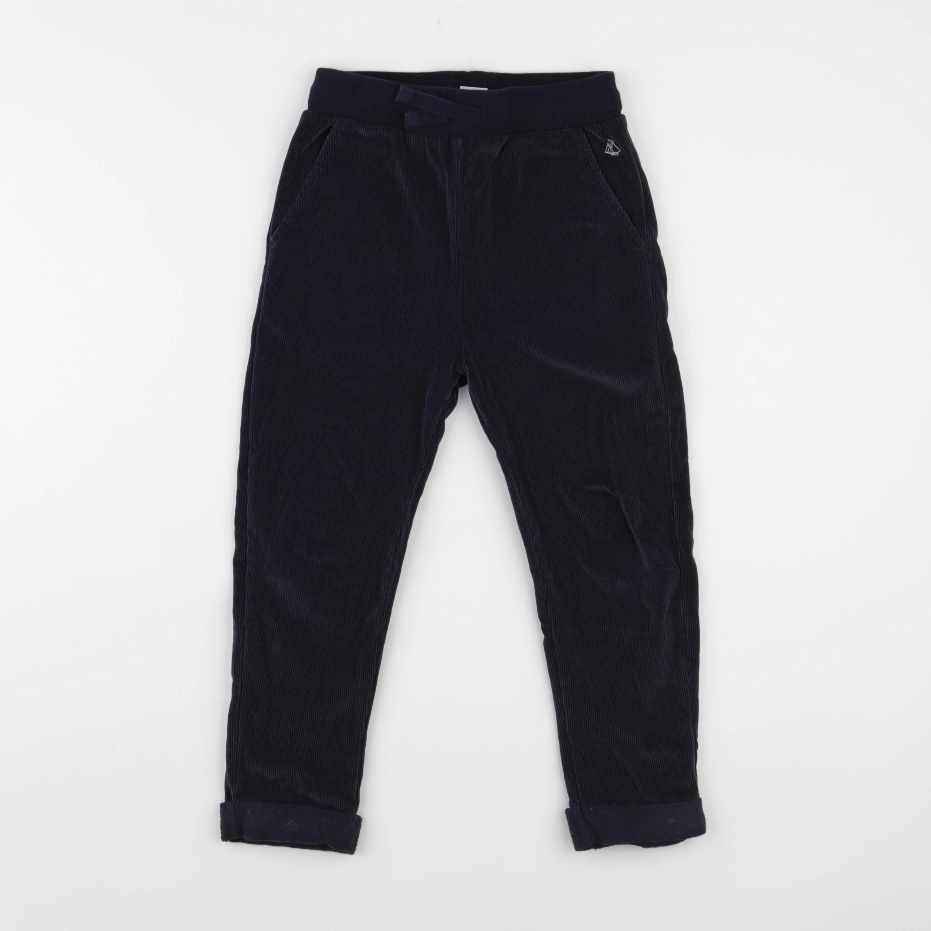 Petit Bateau - pantalon bleu - 6 ans