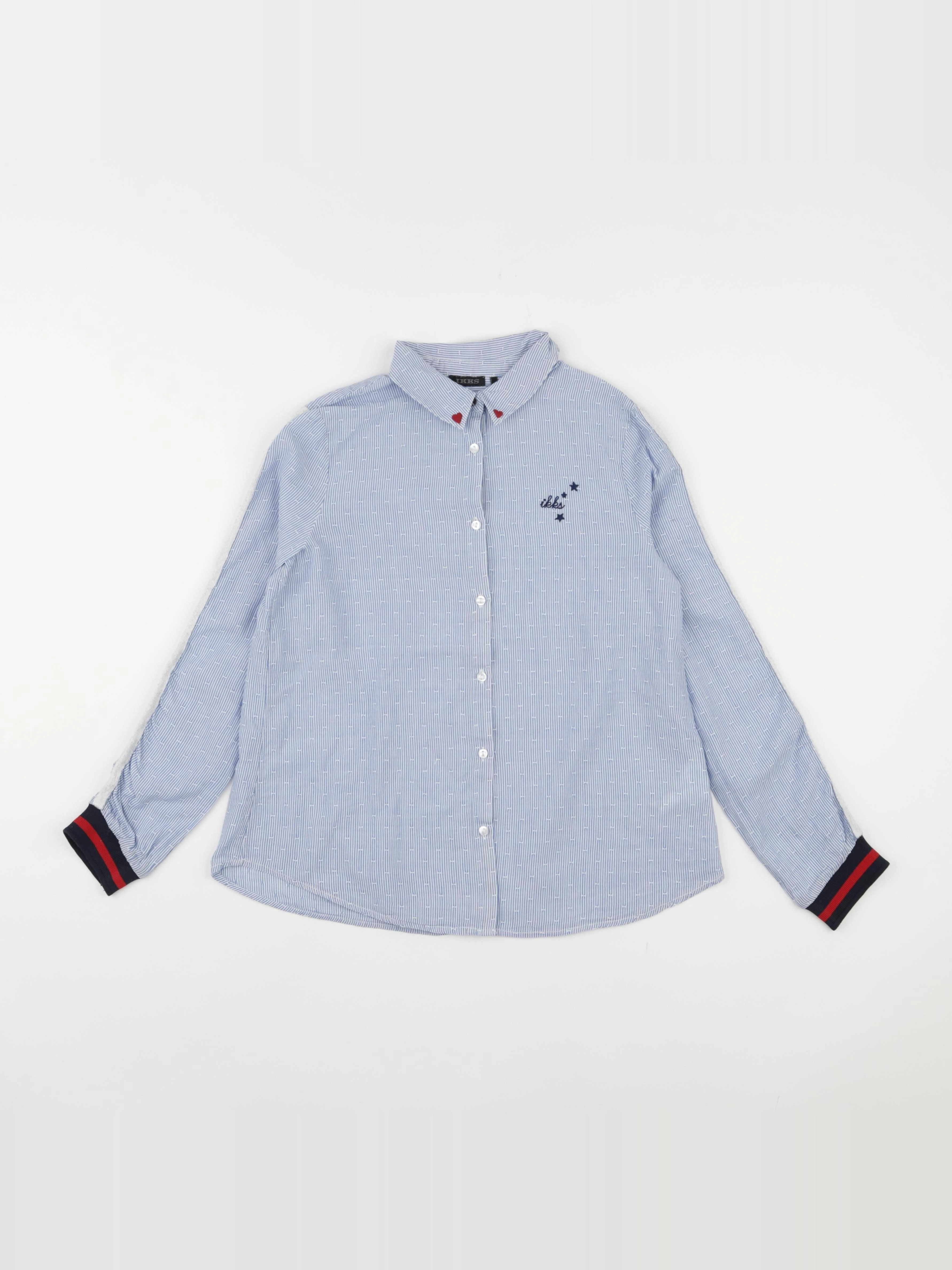 IKKS - chemise bleu - 12 ans