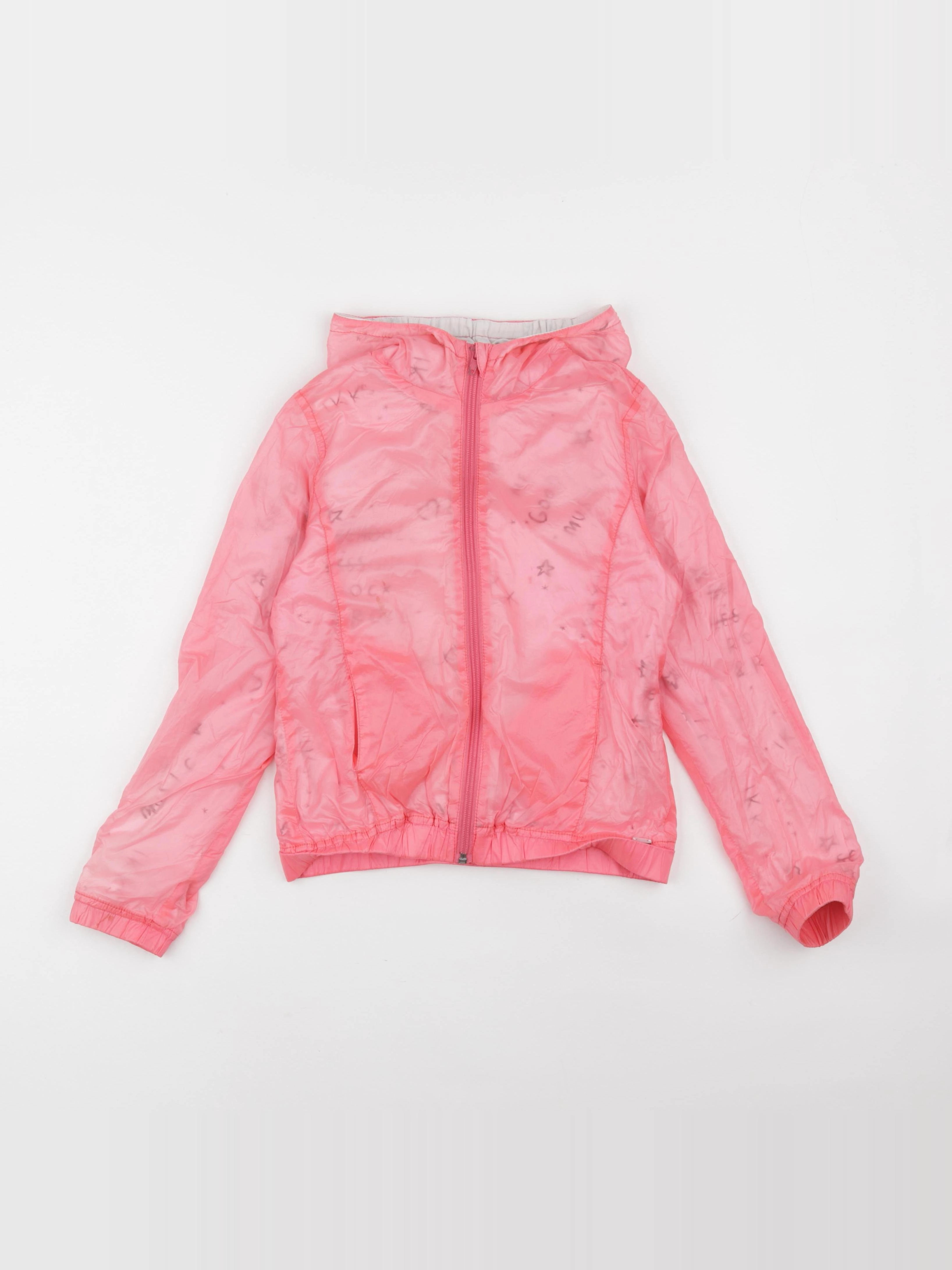 IKKS - coupe-vent rose - 10 ans