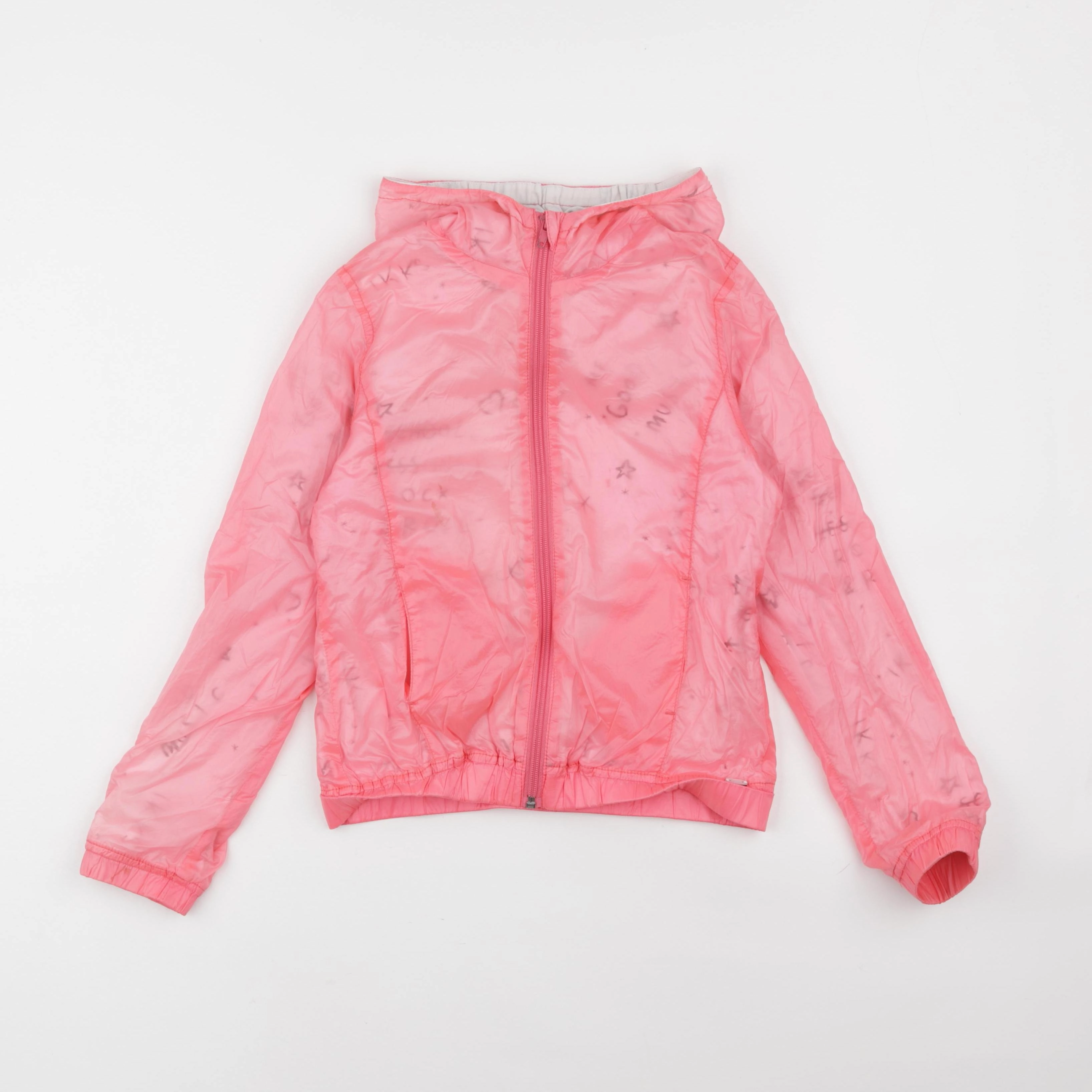 IKKS - coupe-vent rose - 10 ans