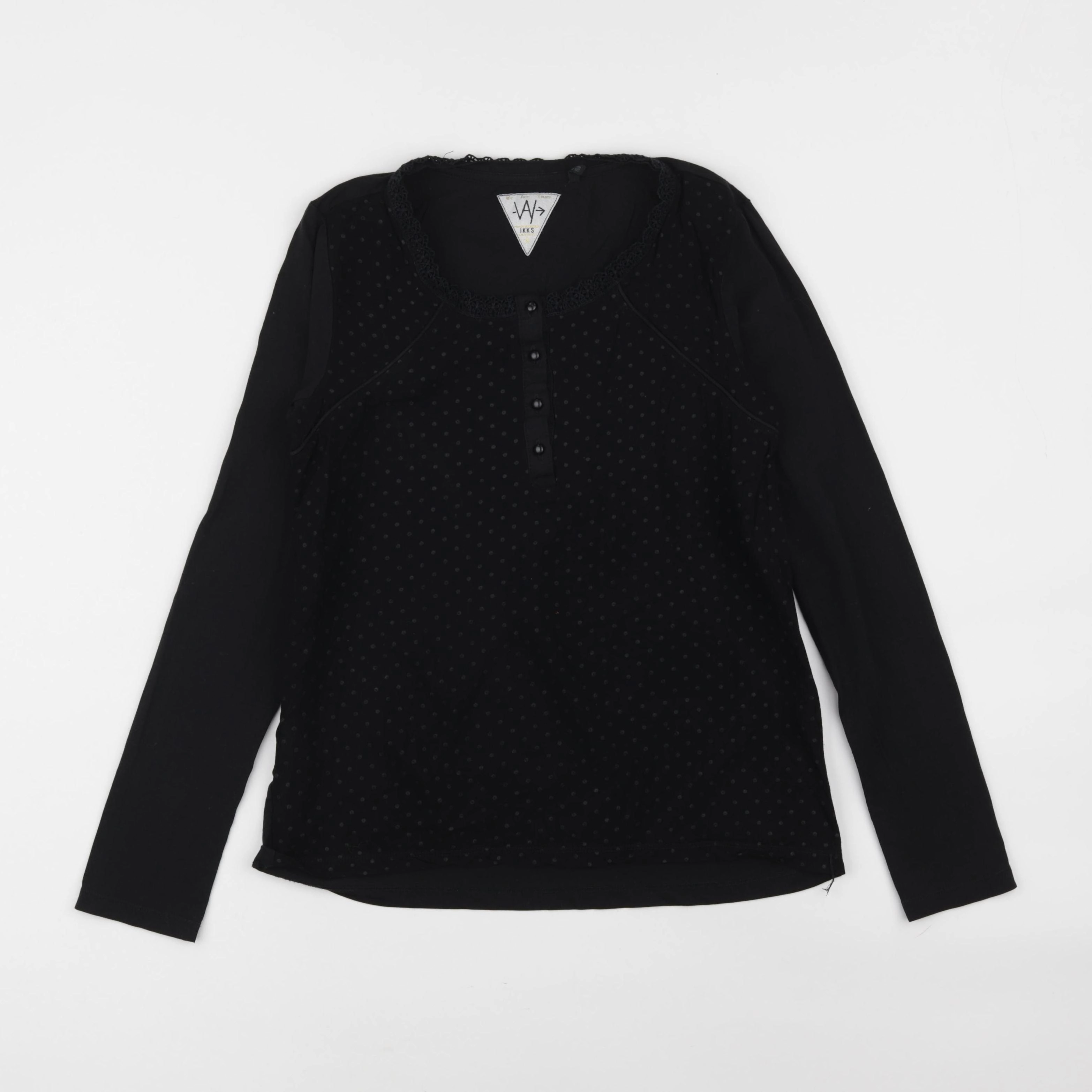 IKKS - blouse noir - 12 ans