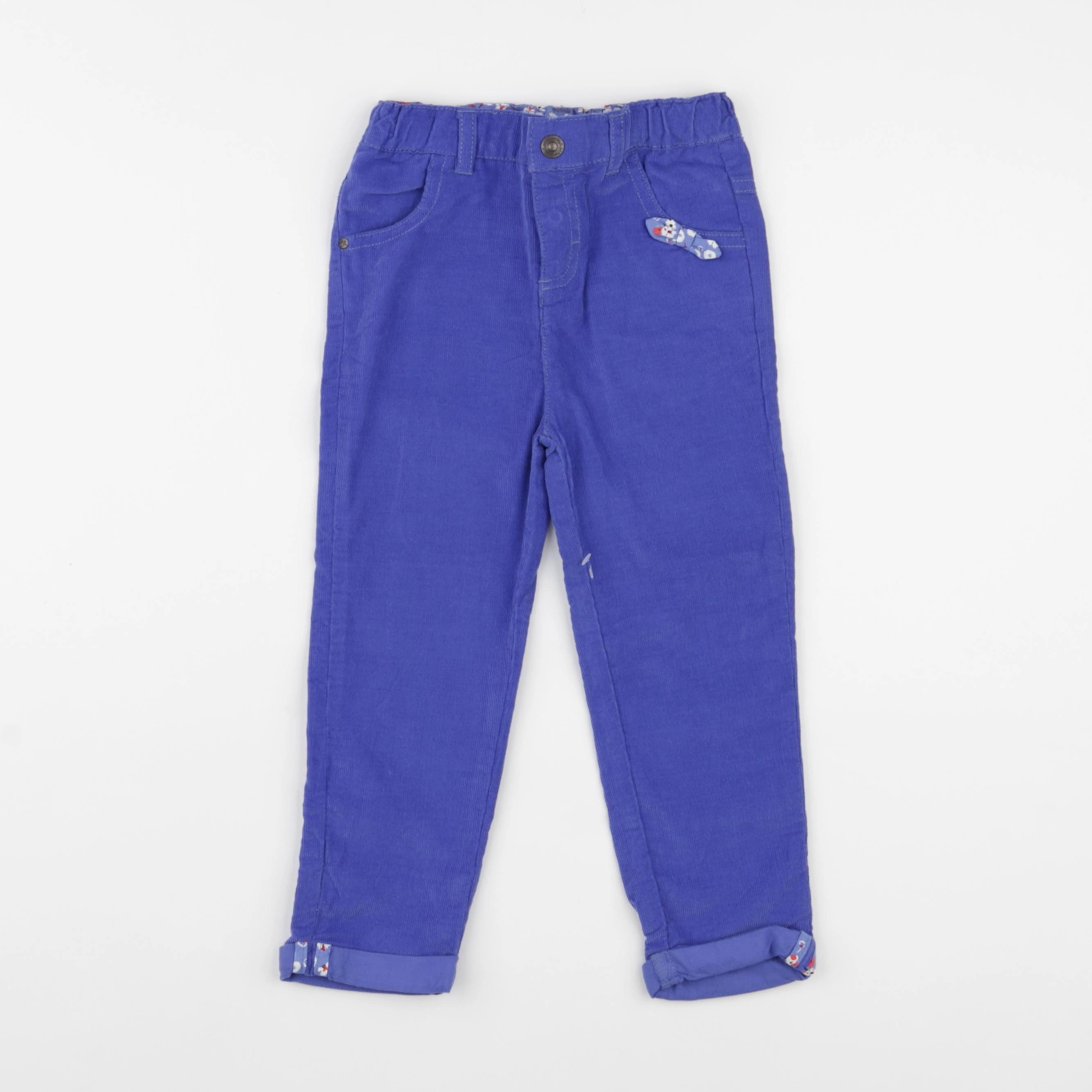 Cadet Rousselle - pantalon bleu - 3 ans