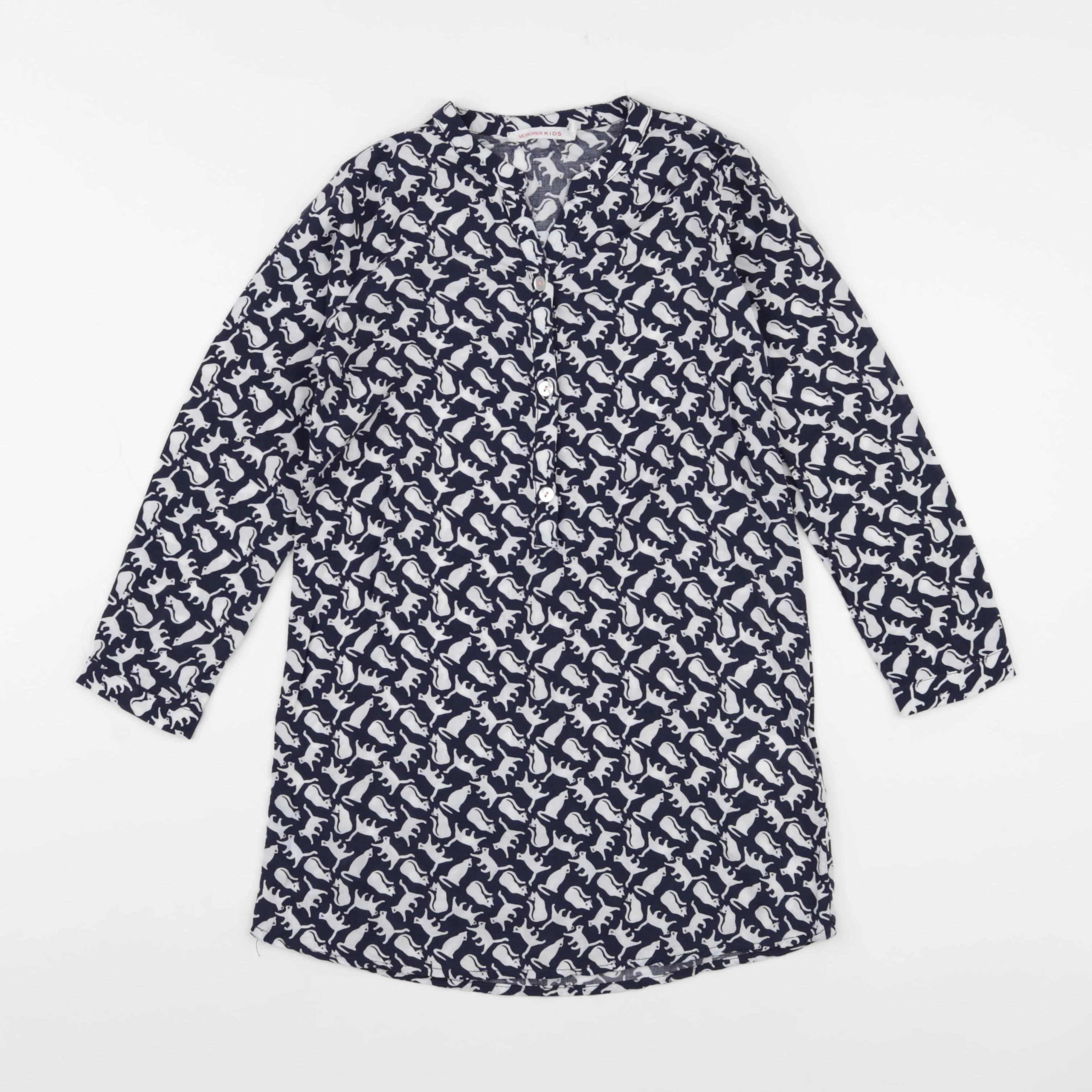 Monoprix - robe bleu - 5 ans