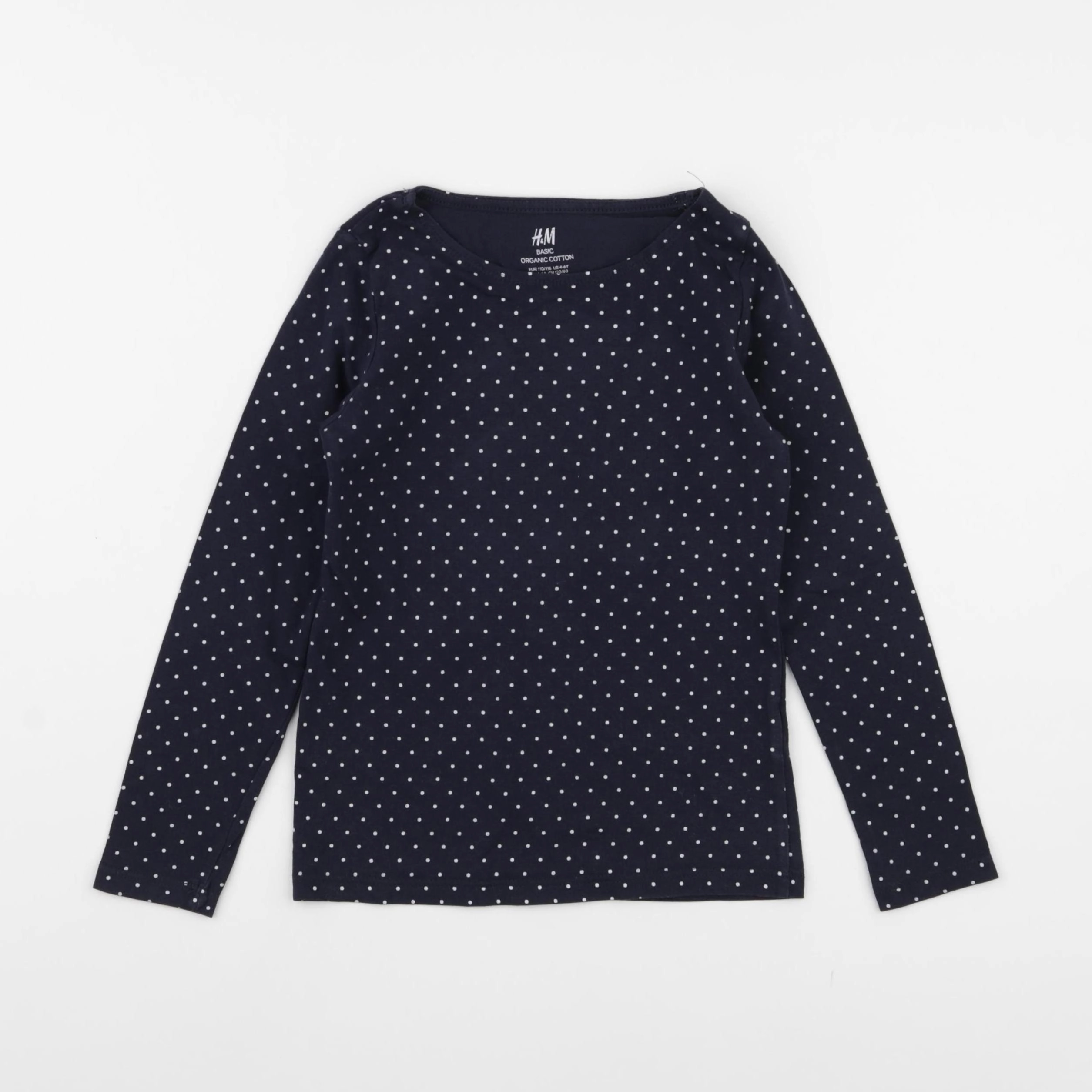 H&M - tee-shirt blanc - 4/6 ans