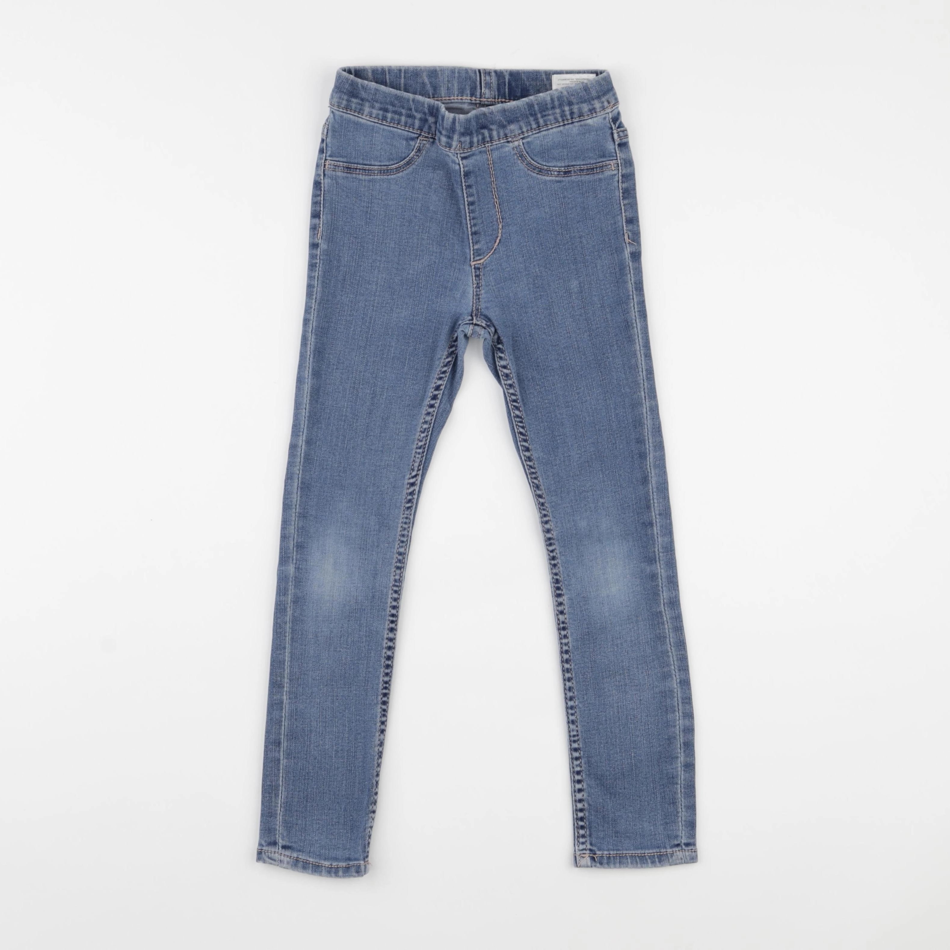 H&M - jegging bleu - 5/6 ans
