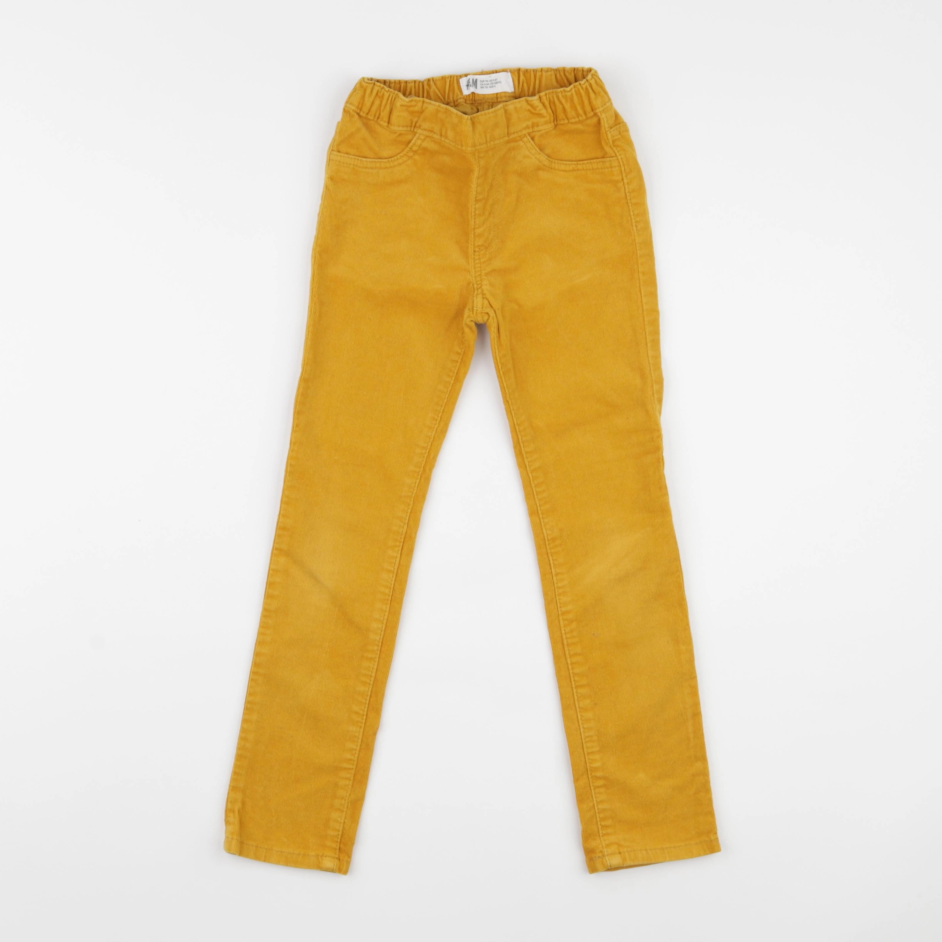 H&M - pantalon jaune - 5/6 ans