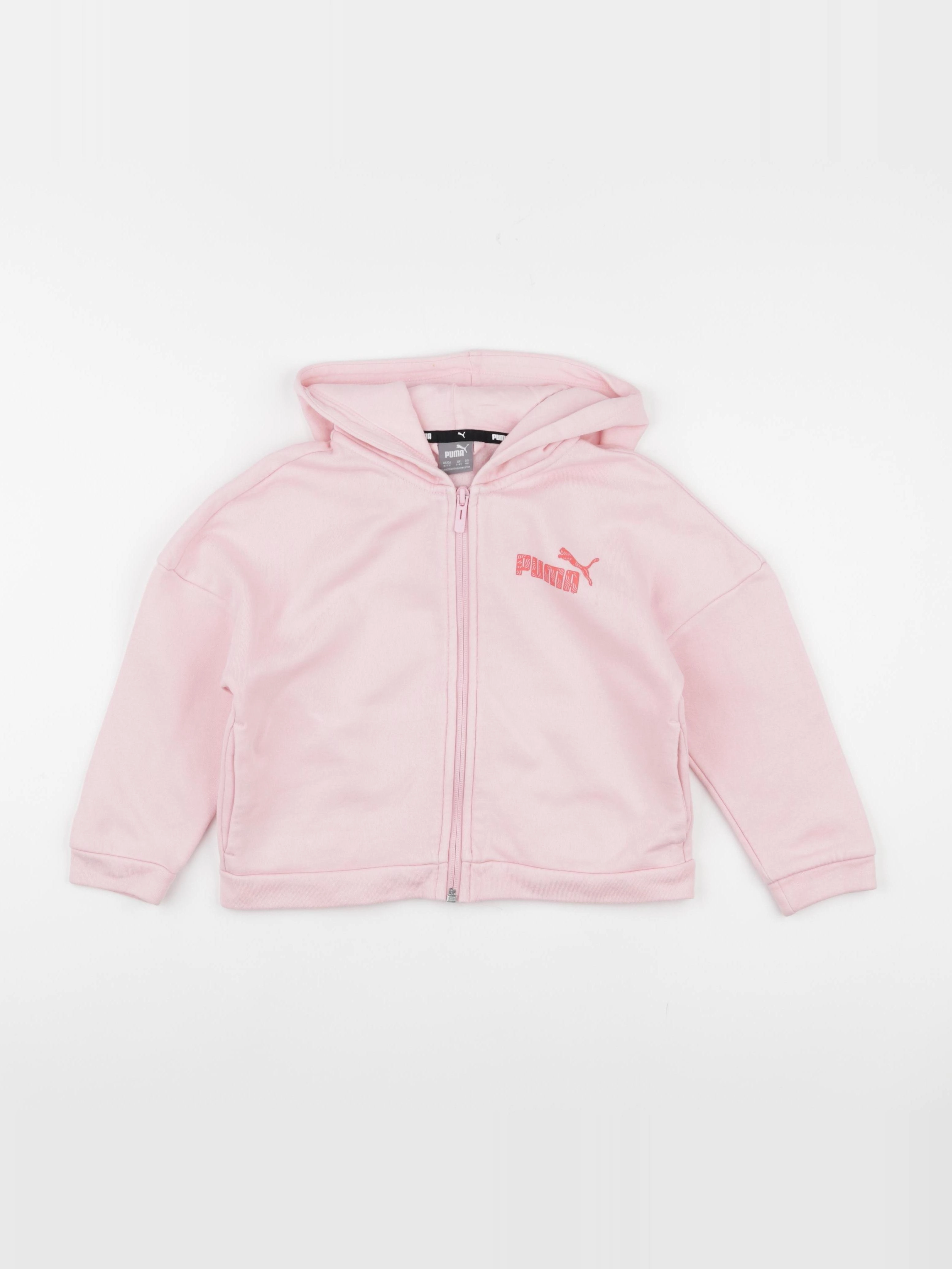 Puma - sweat rose - 5/6 ans