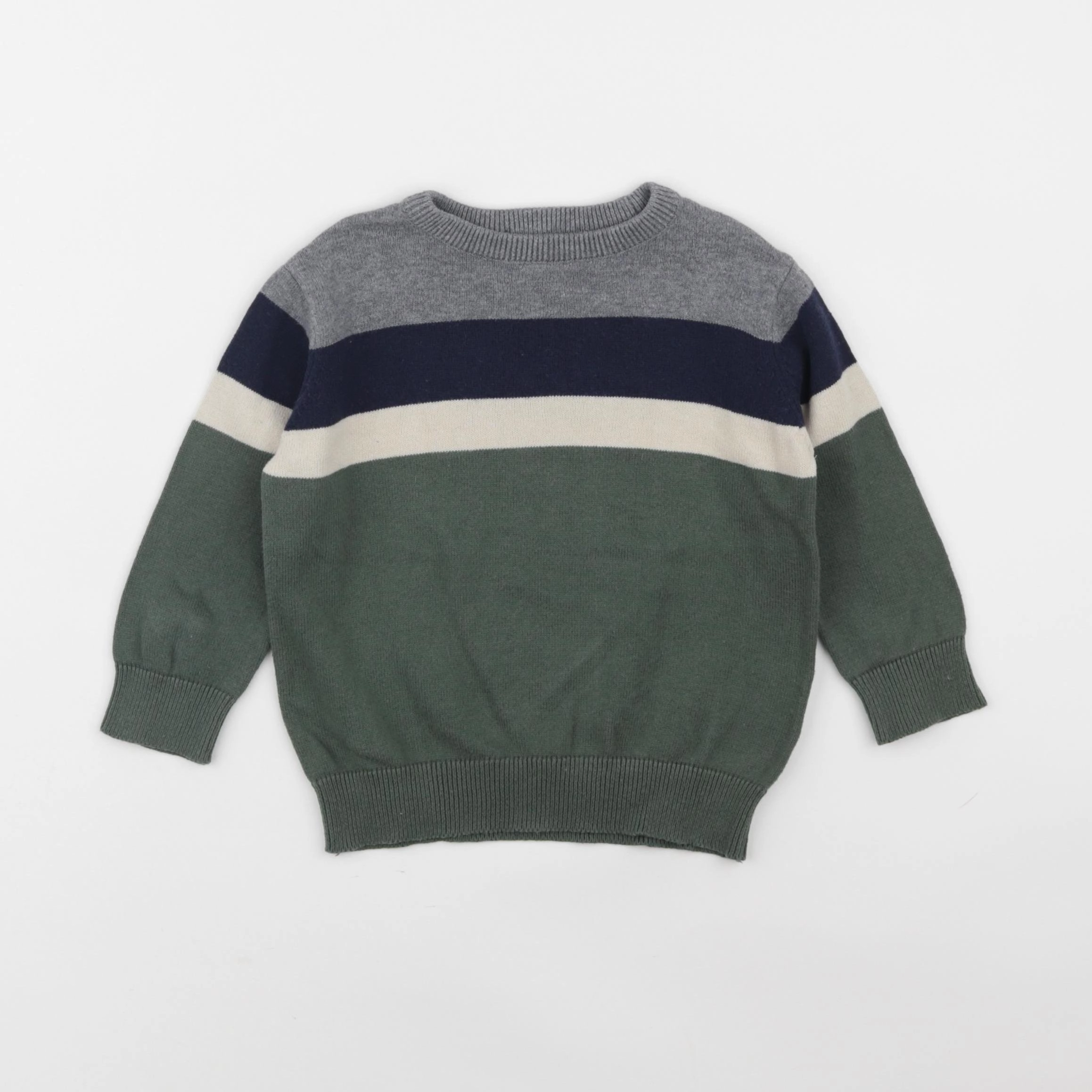 Vertbaudet - pull multicolore - 2 ans