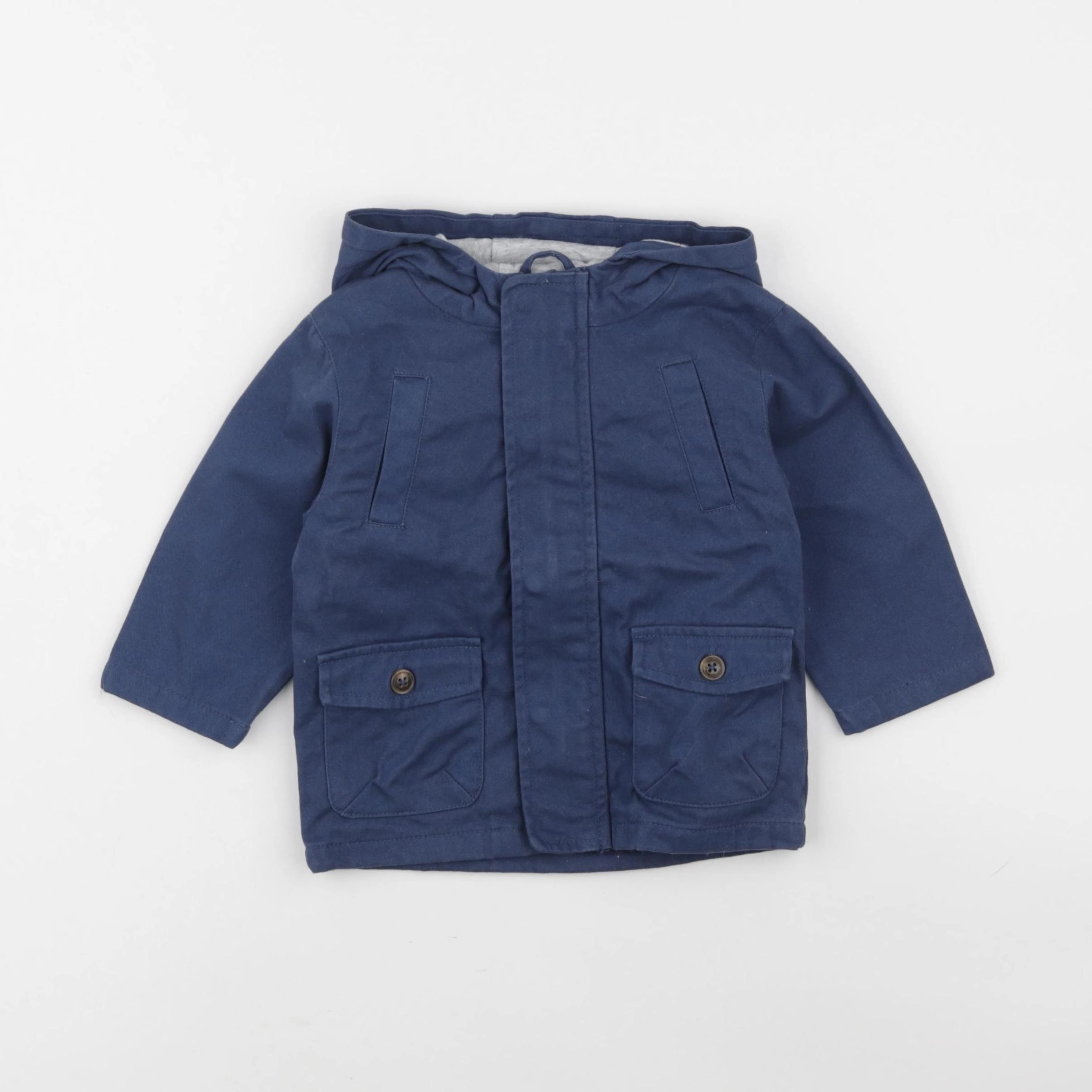 Vertbaudet - veste bleu - 9 mois
