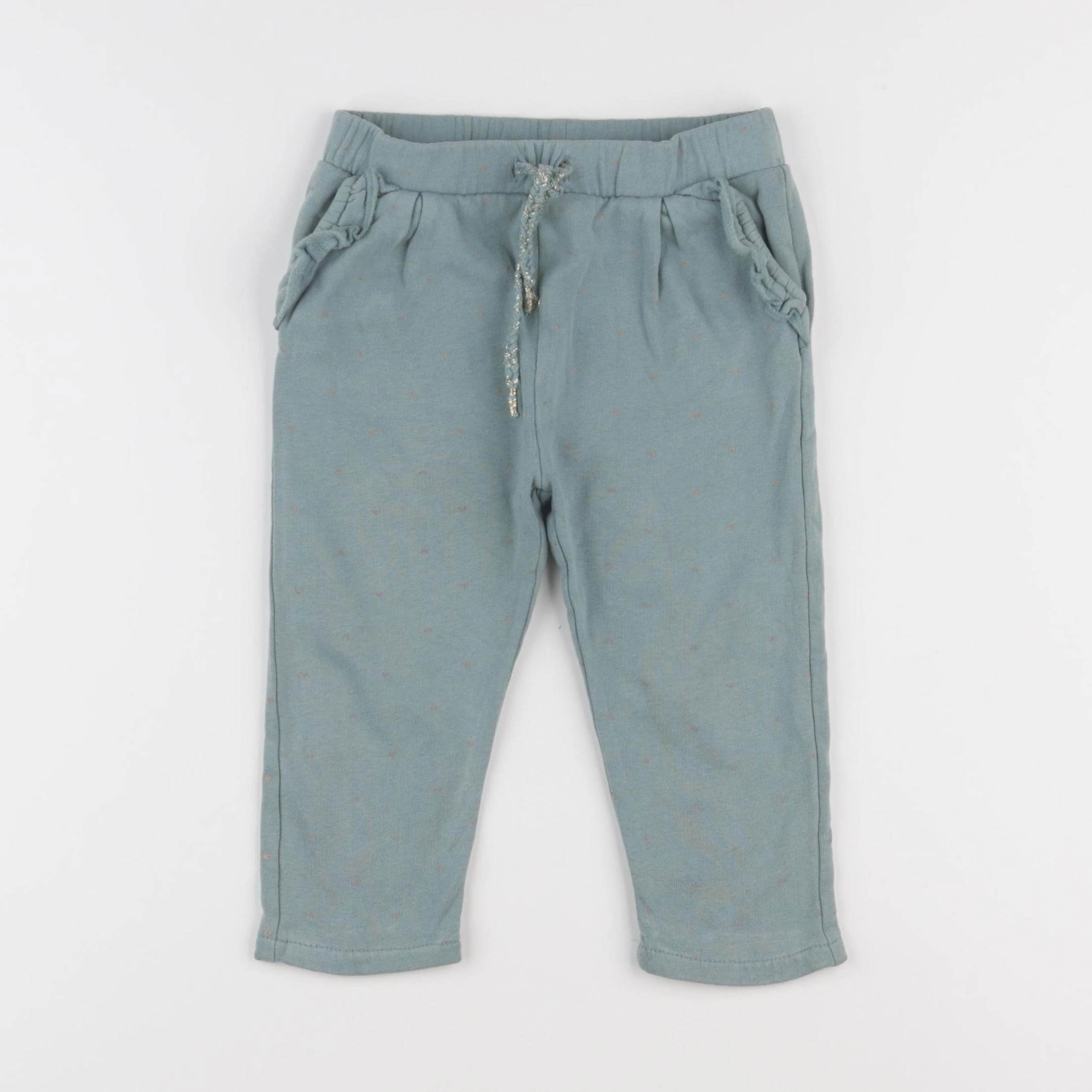 Vertbaudet - jogging vert - 2 ans