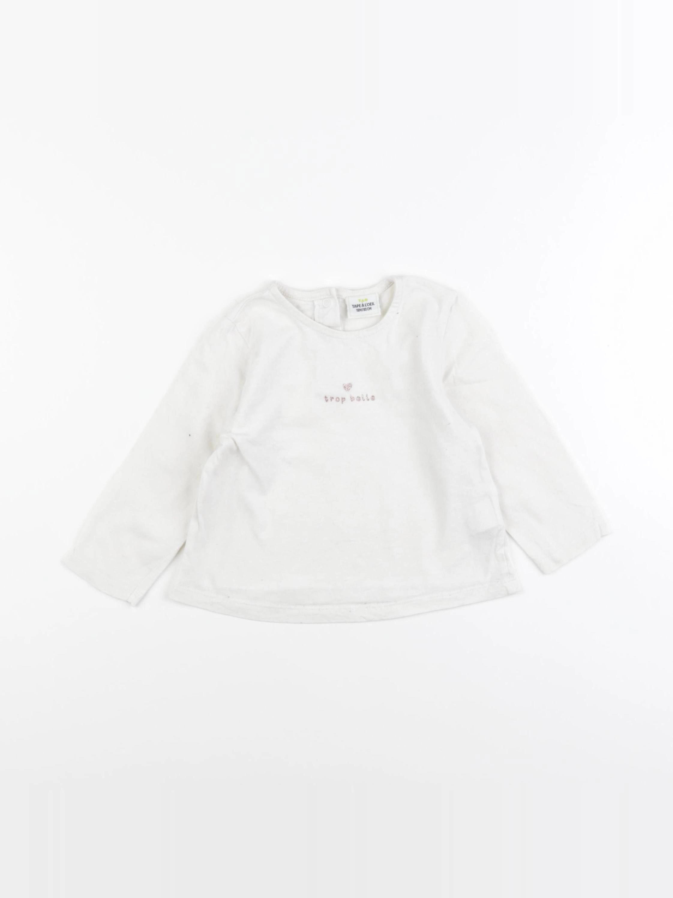Tape à l'oeil - tee-shirt beige - 18 mois