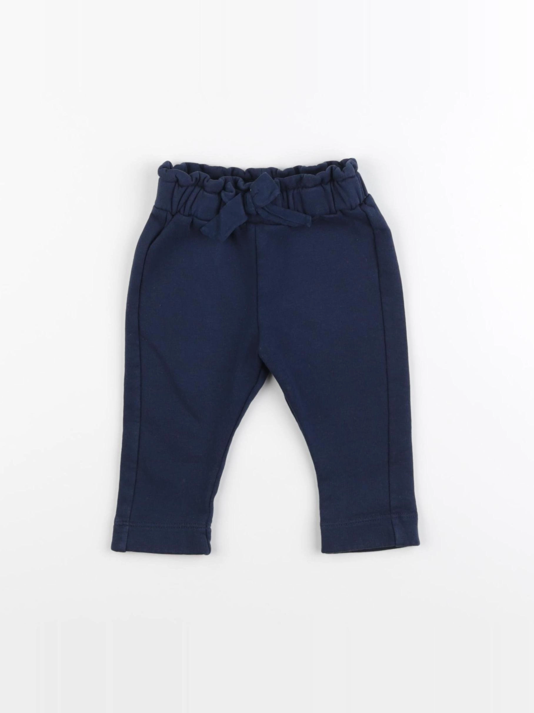 Tape à l'oeil - pantalon bleu - 6 mois