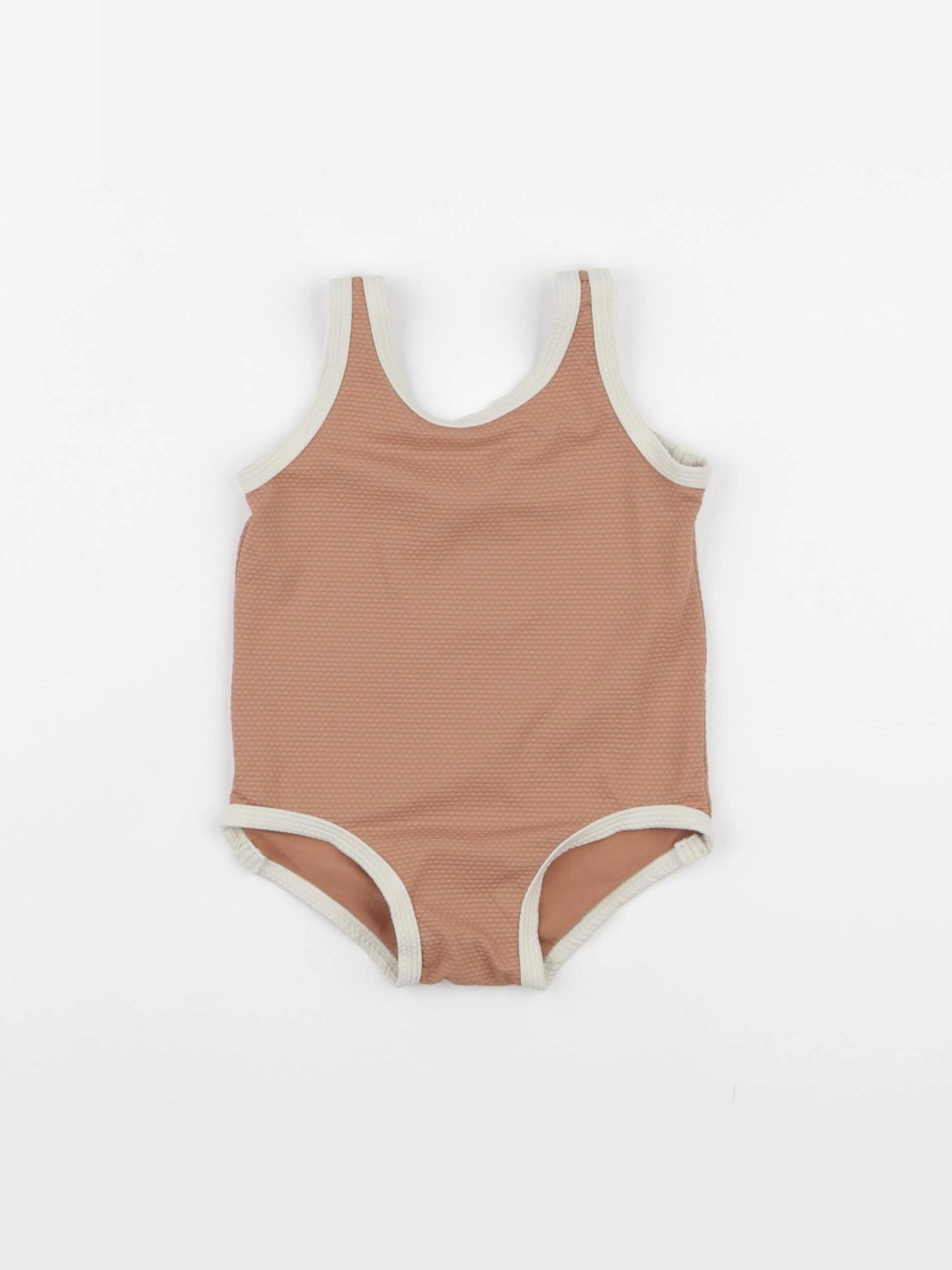 H&M - maillot de bain rose - 9/12 mois