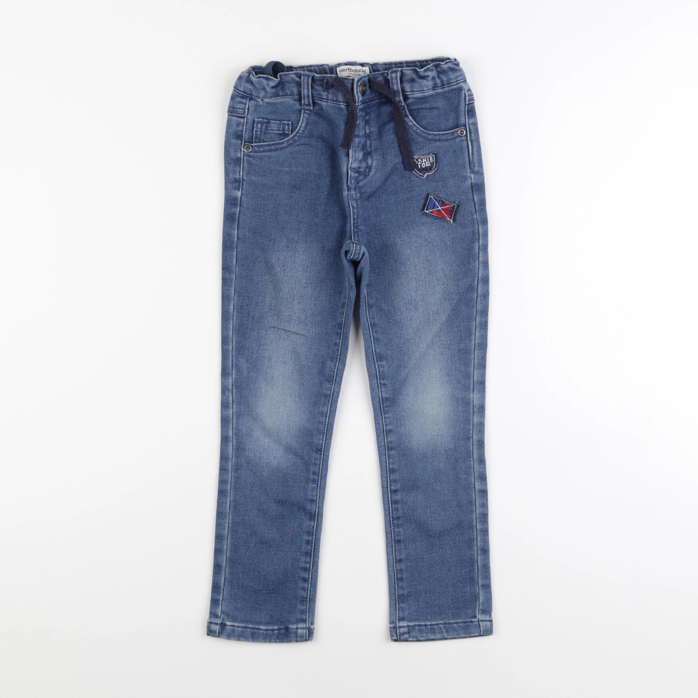 Vertbaudet - jean bleu - 5 ans