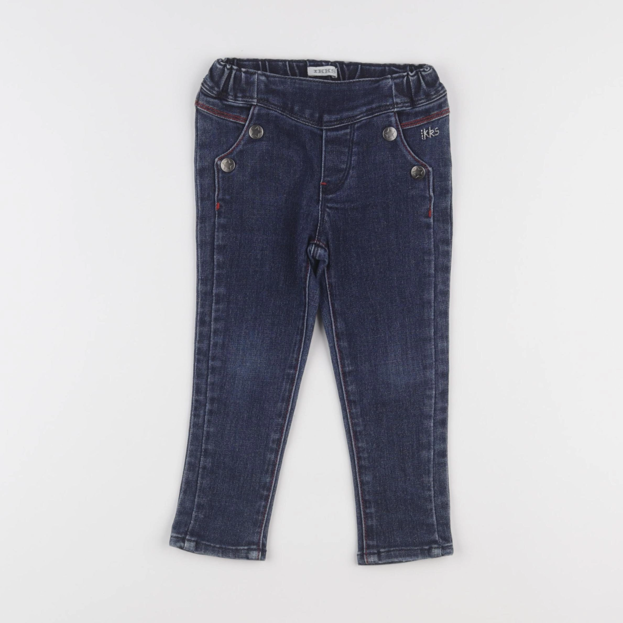 IKKS - pantalon bleu - 2 ans
