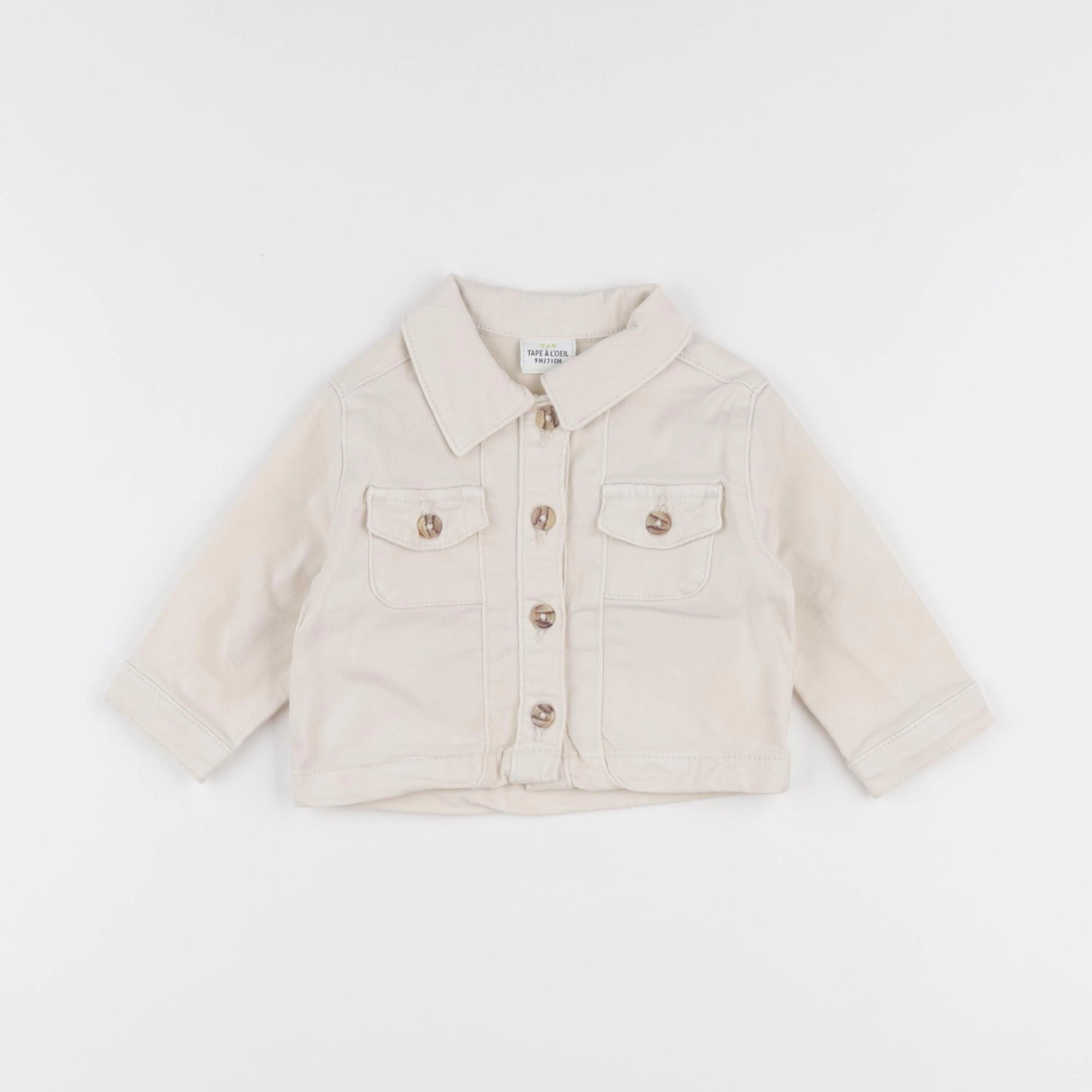Tape à l'oeil - veste beige - 9 mois