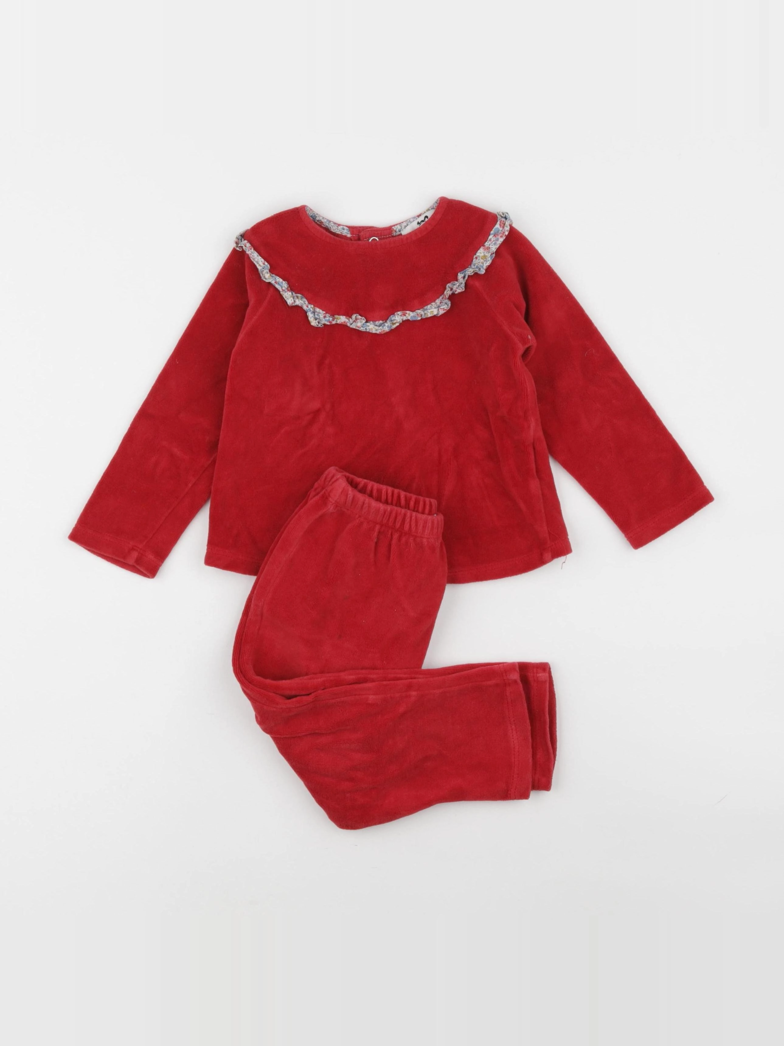 Cyrillus - pyjama rouge - 24 mois
