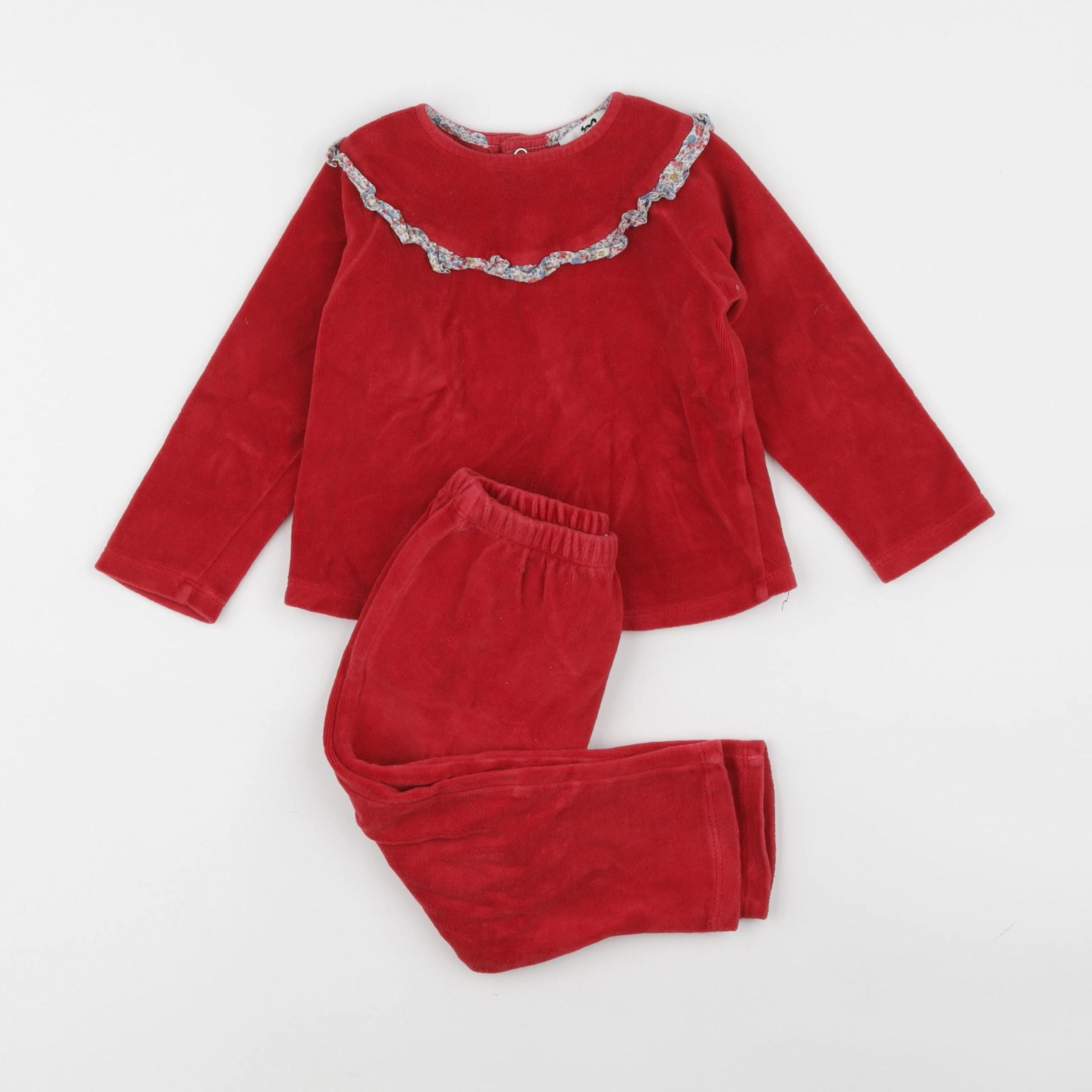 Cyrillus - pyjama rouge - 24 mois