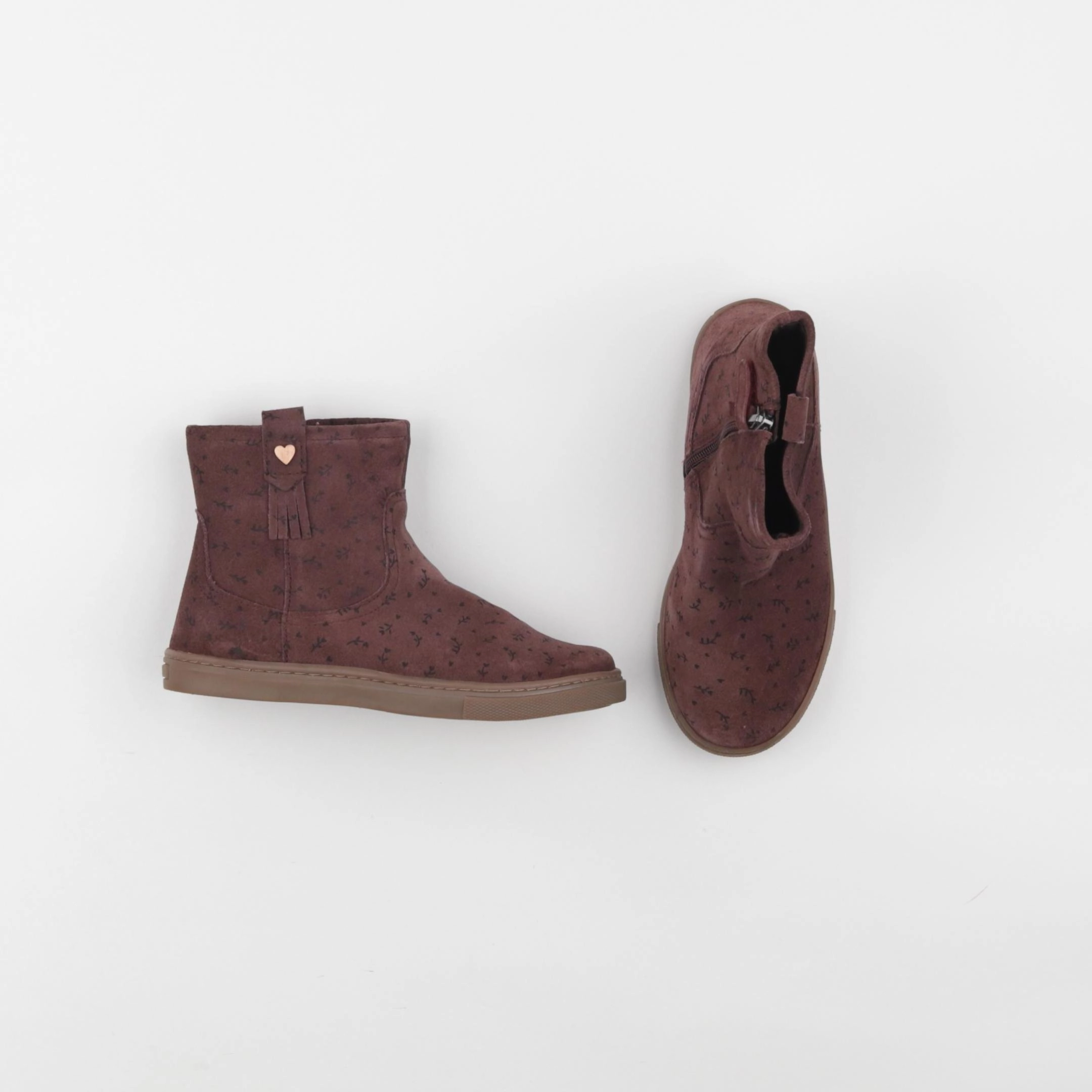 Vertbaudet - boots violet - pointure 32