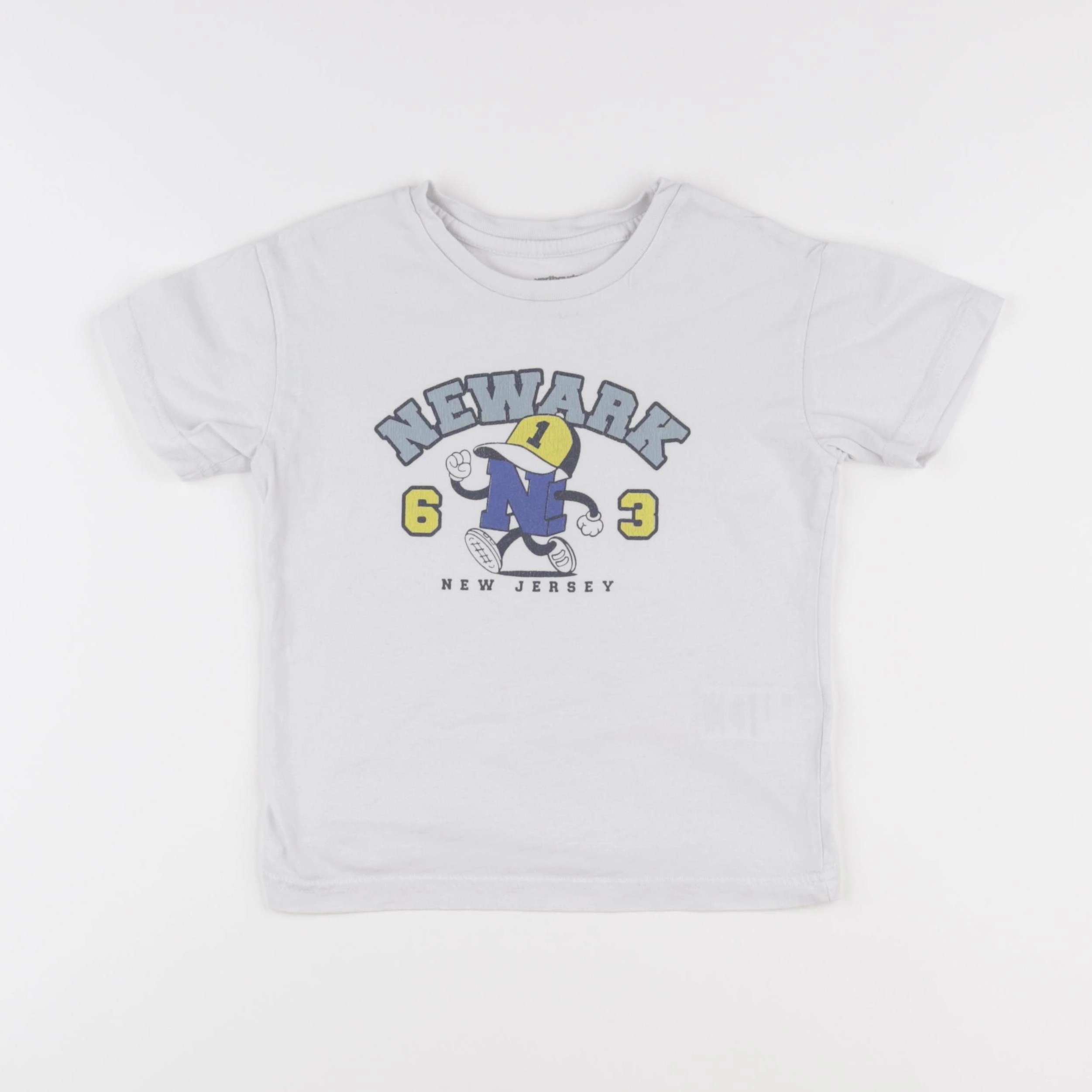 Vertbaudet - tee-shirt blanc - 5 ans