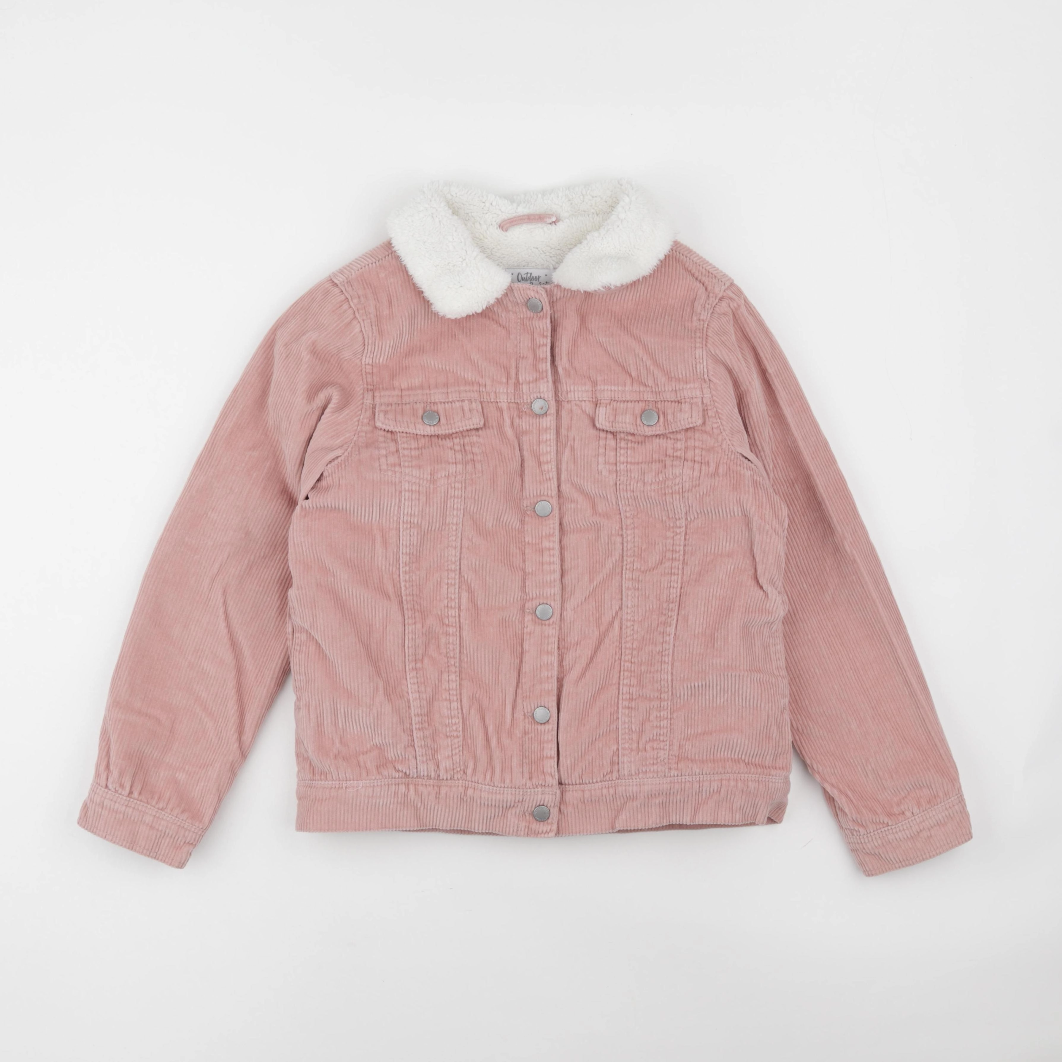Vertbaudet - veste doublé rose - 12 ans