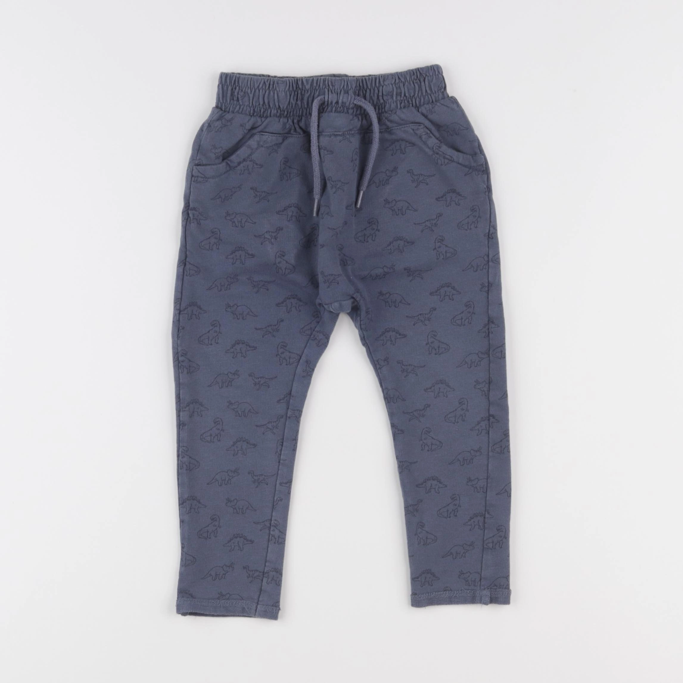 Vertbaudet - pantalon bleu - 24 mois