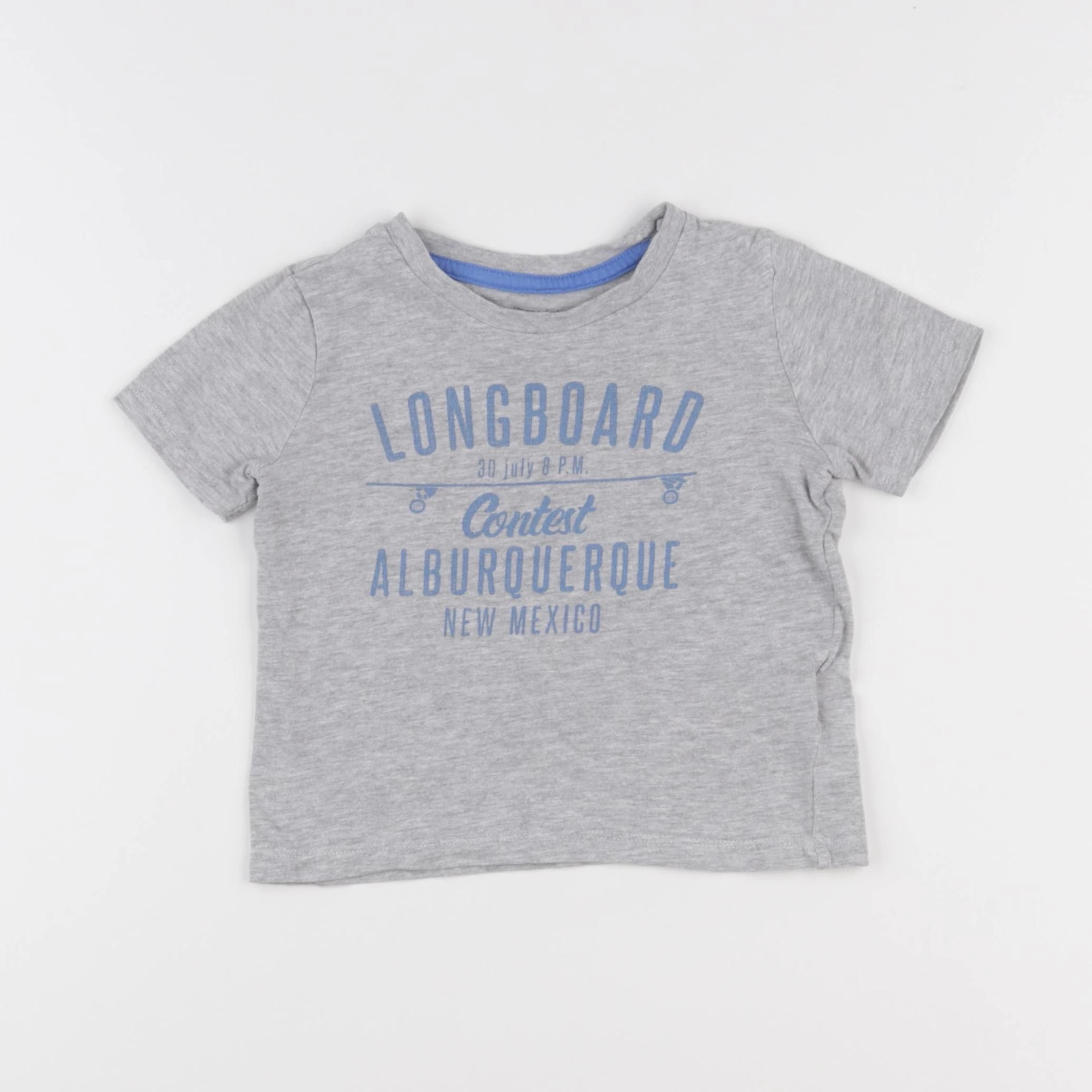 Vertbaudet - tee-shirt gris - 2 ans