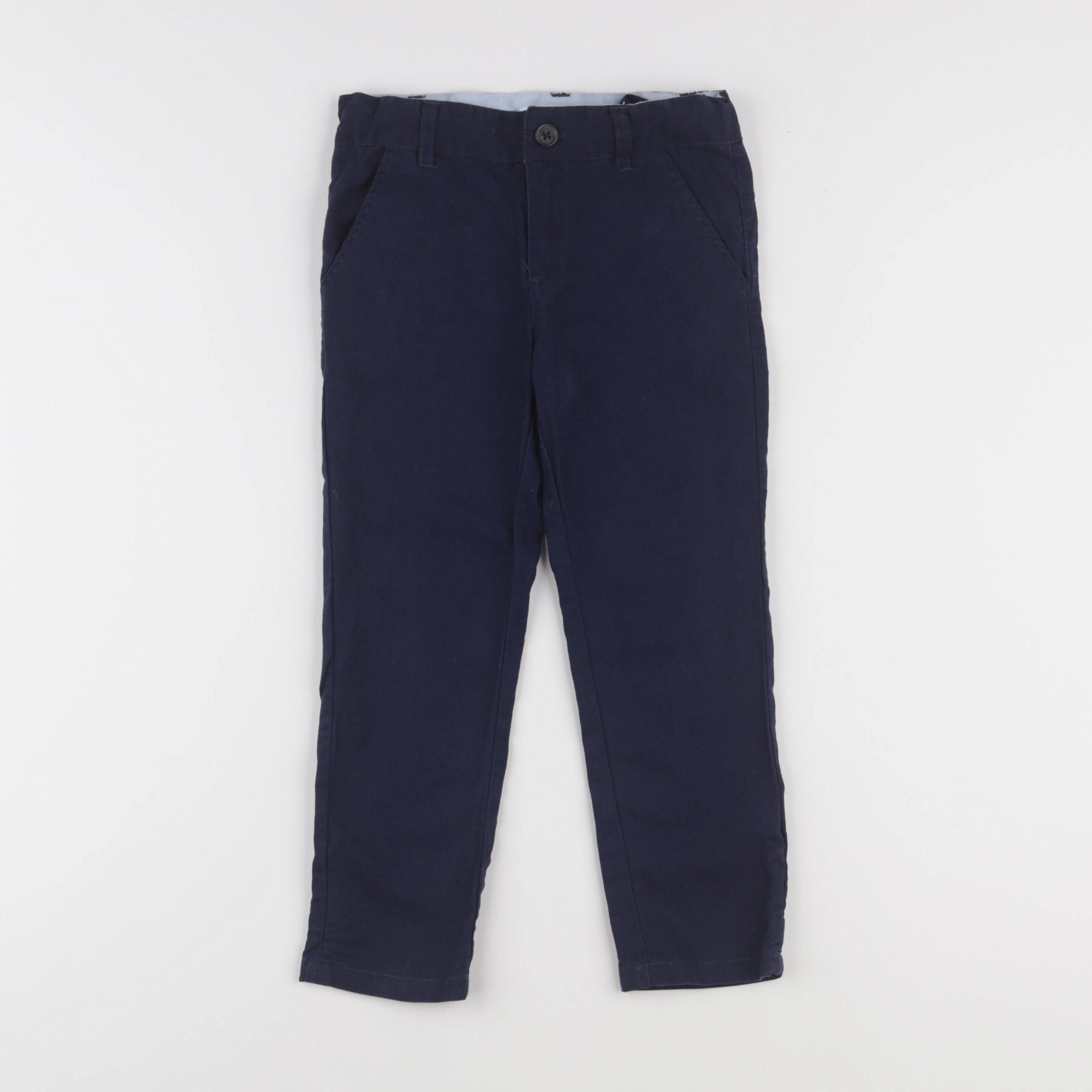 Vertbaudet - pantalon bleu - 4 ans