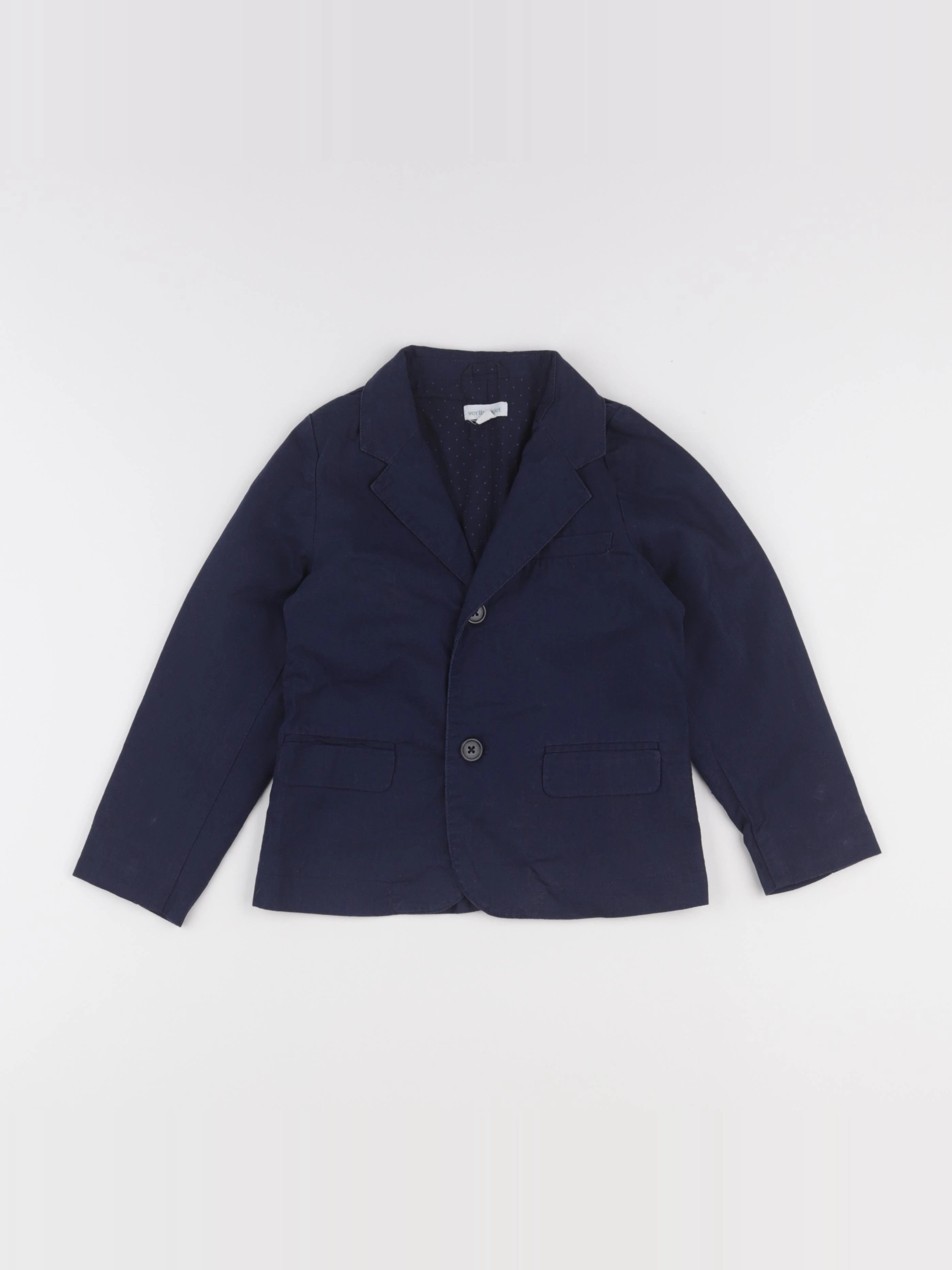Vertbaudet - veste bleu - 4 ans