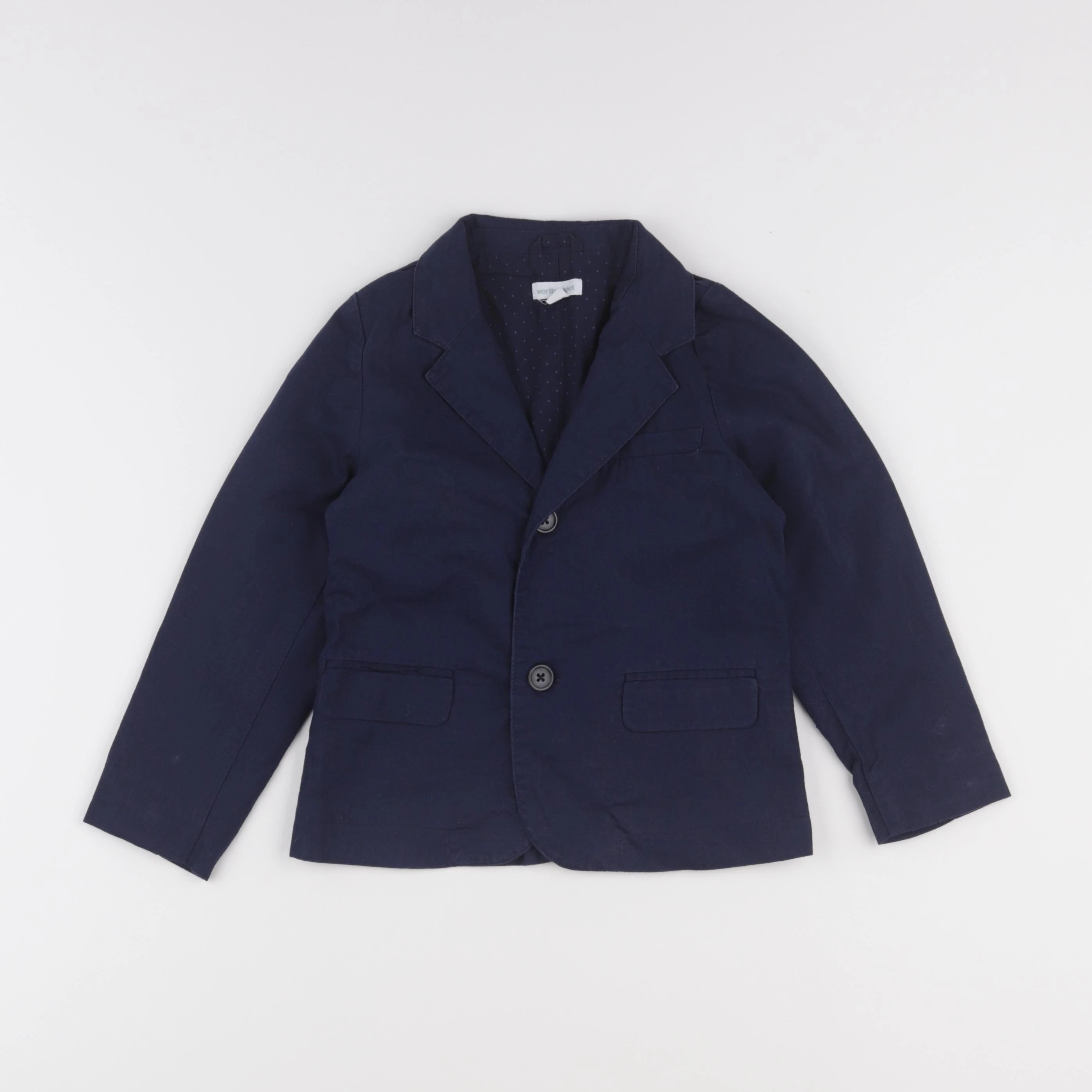 Vertbaudet - veste bleu - 4 ans