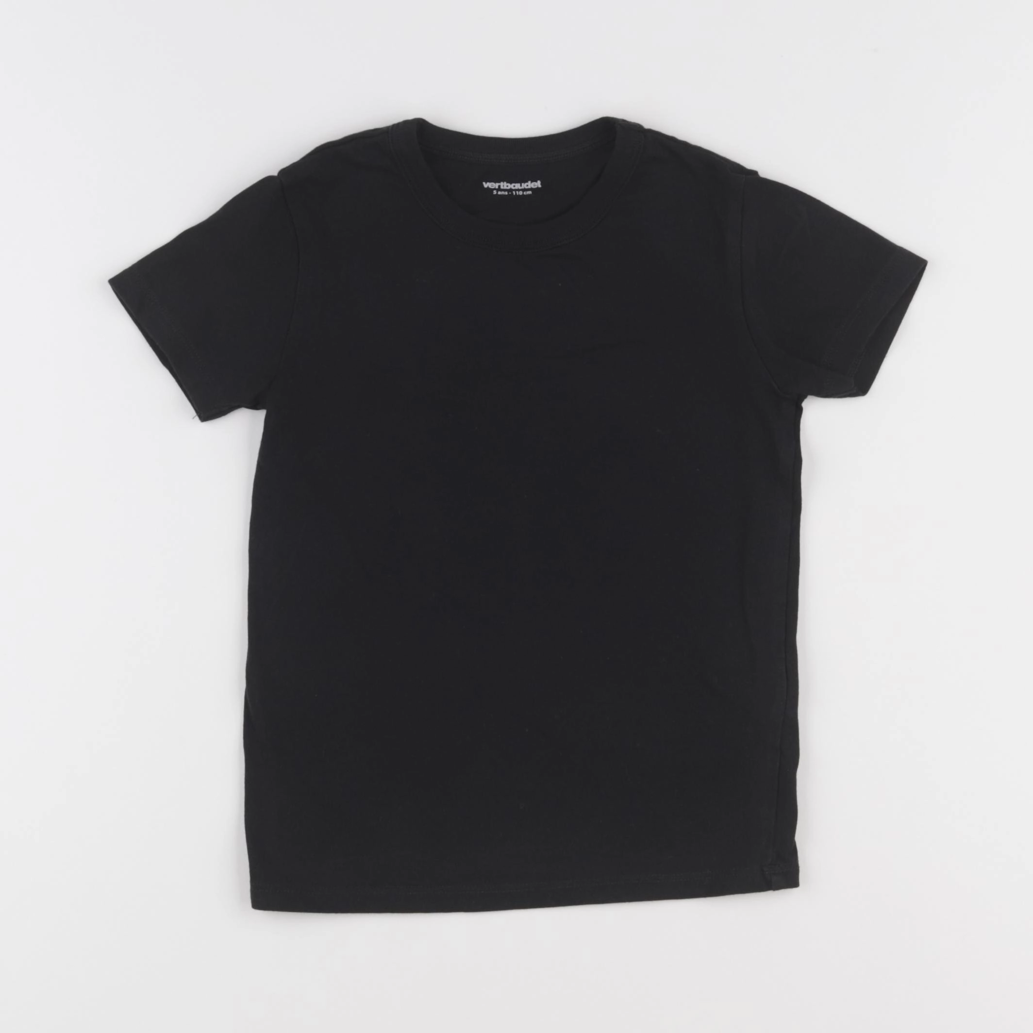 Vertbaudet - maillot de corps noir - 5 ans