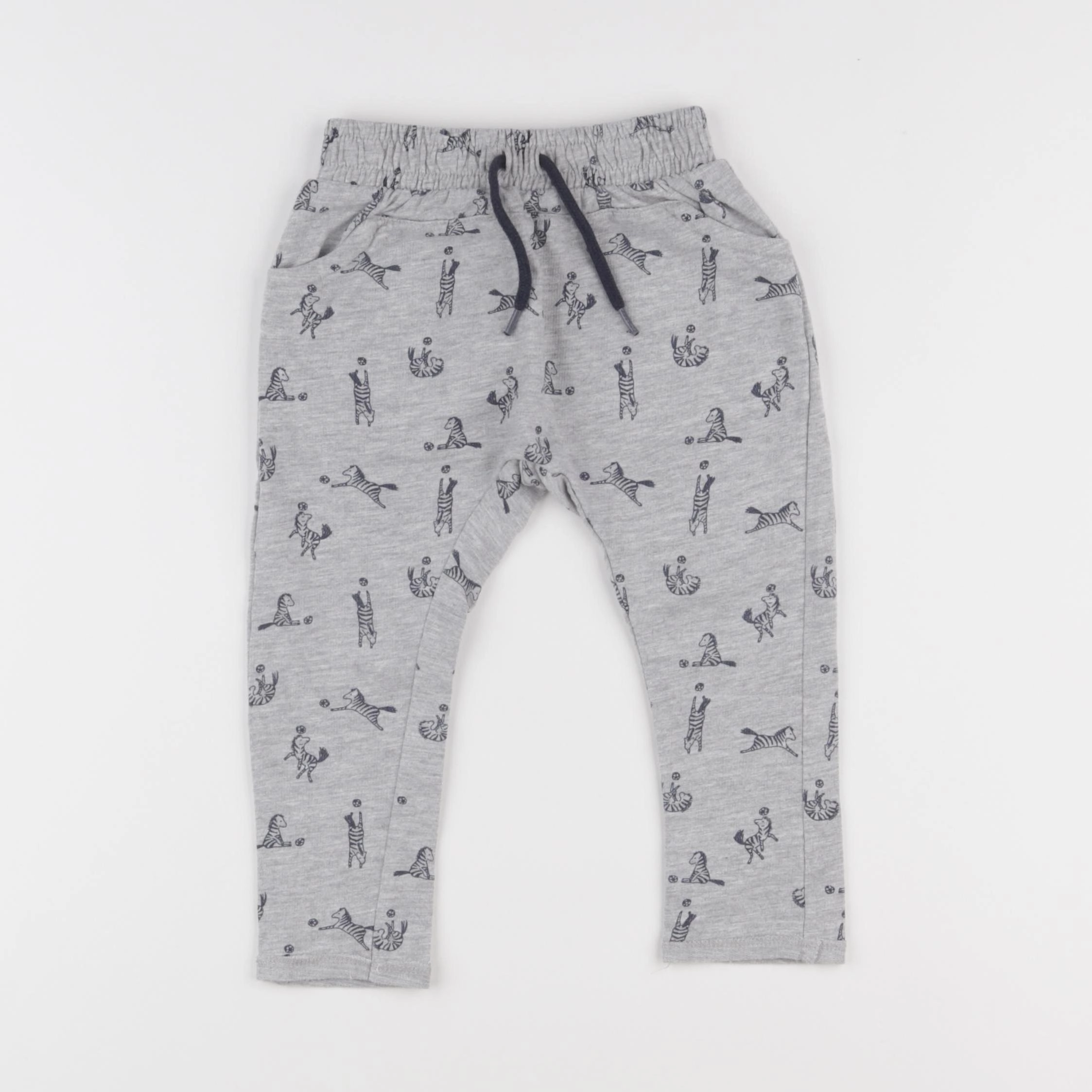 Vertbaudet - pantalon gris - 24 mois