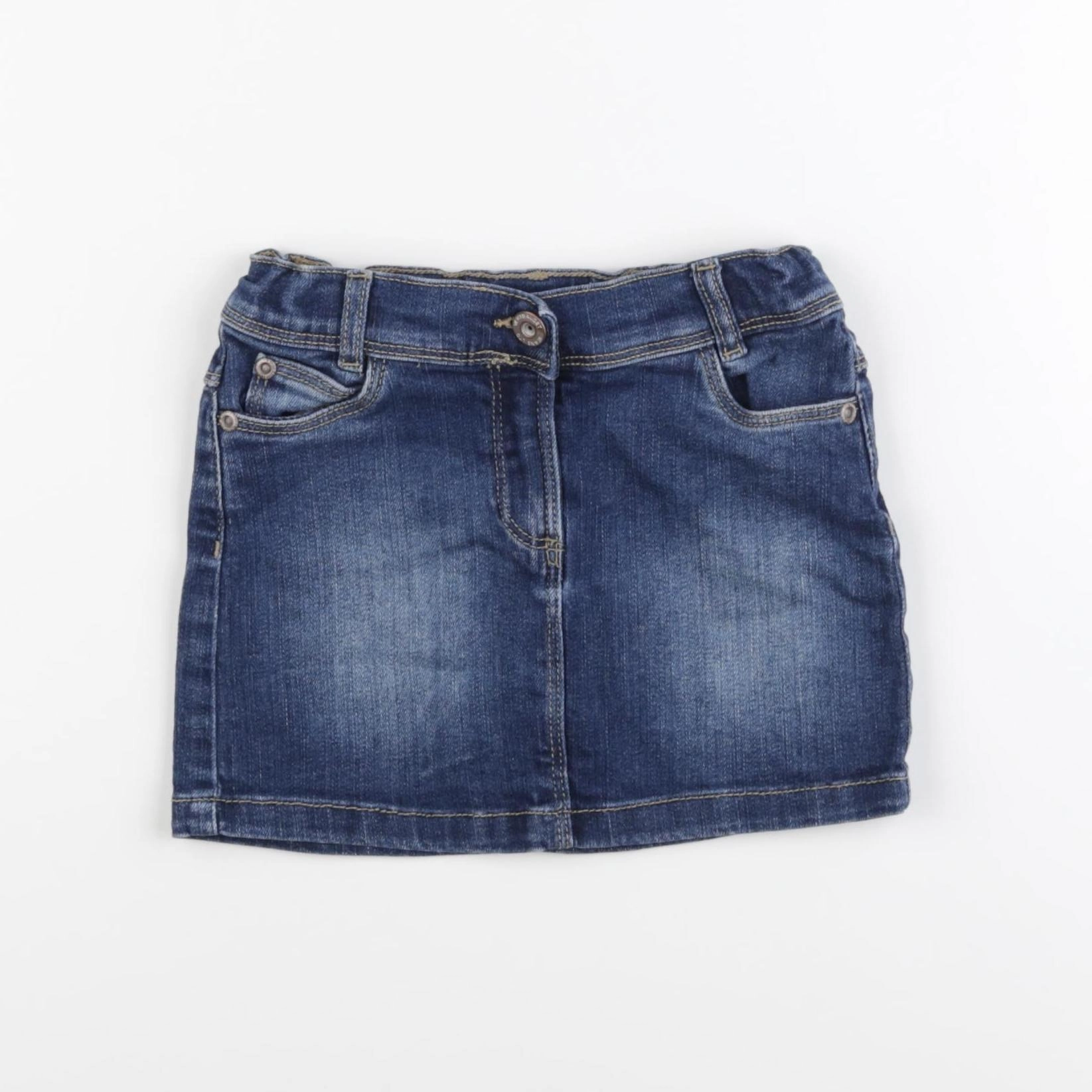 Vertbaudet - jupe bleu - 4 ans