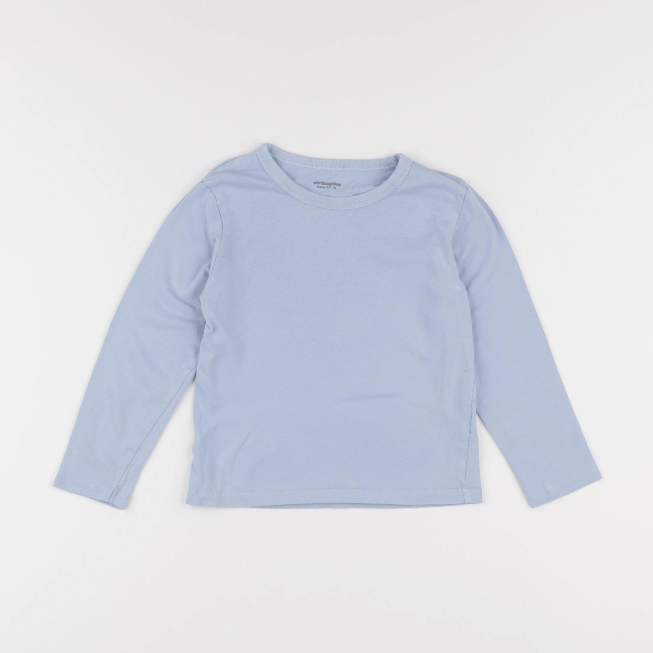 Vertbaudet - maillot de corps bleu - 5 ans