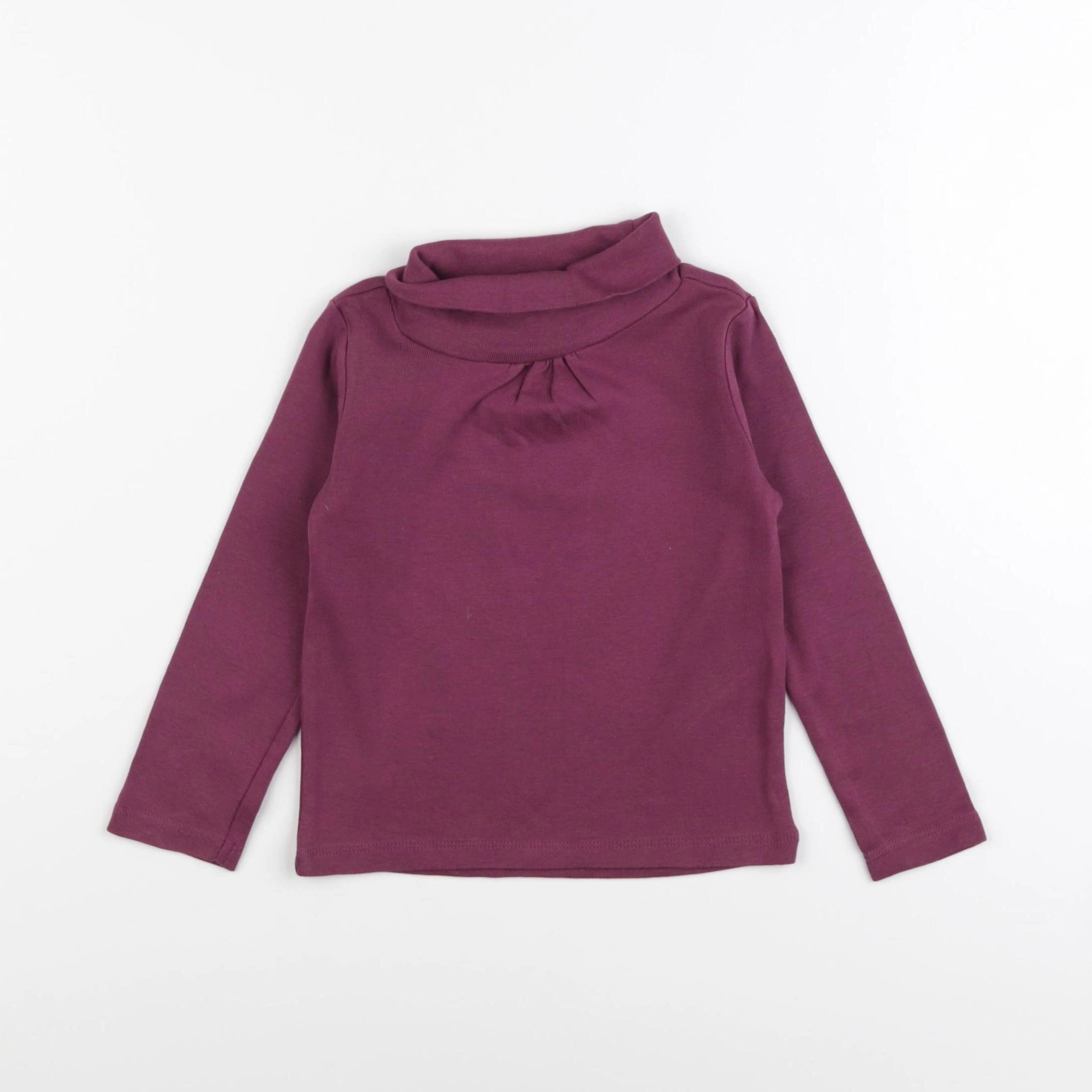 Vertbaudet - sous-pull violet - 3 ans