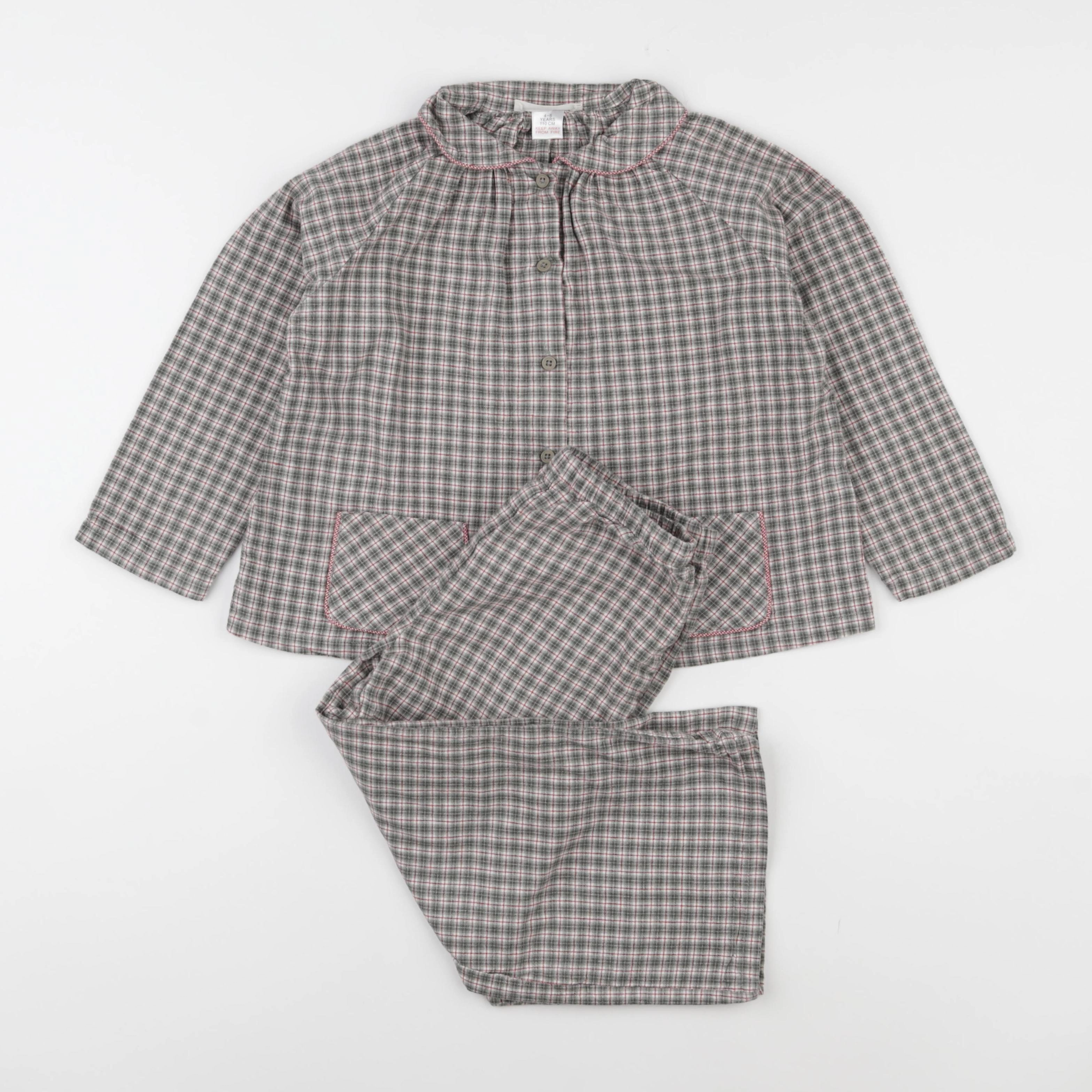 Zara - pyjama coton vert - 4/5 ans