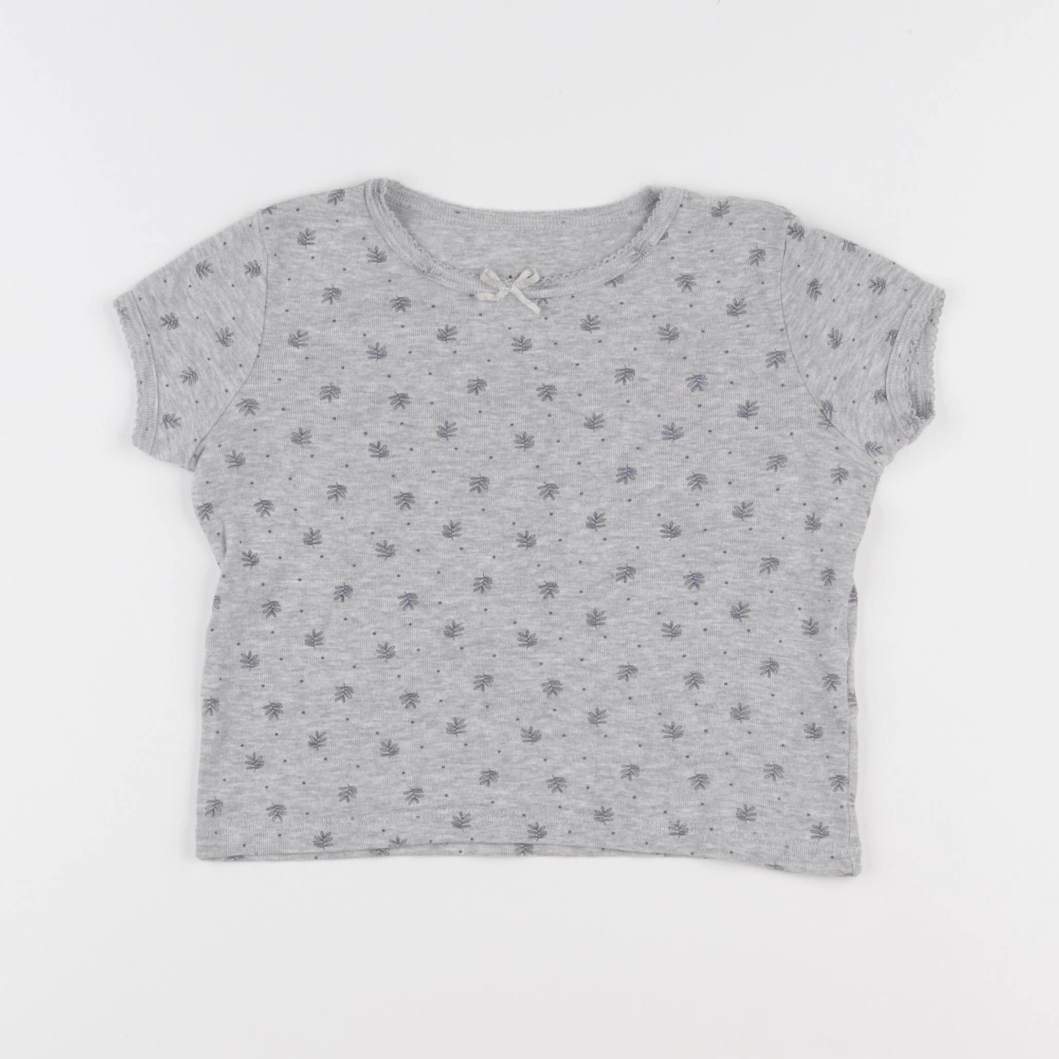 La Redoute - tee-shirt gris - 4 ans