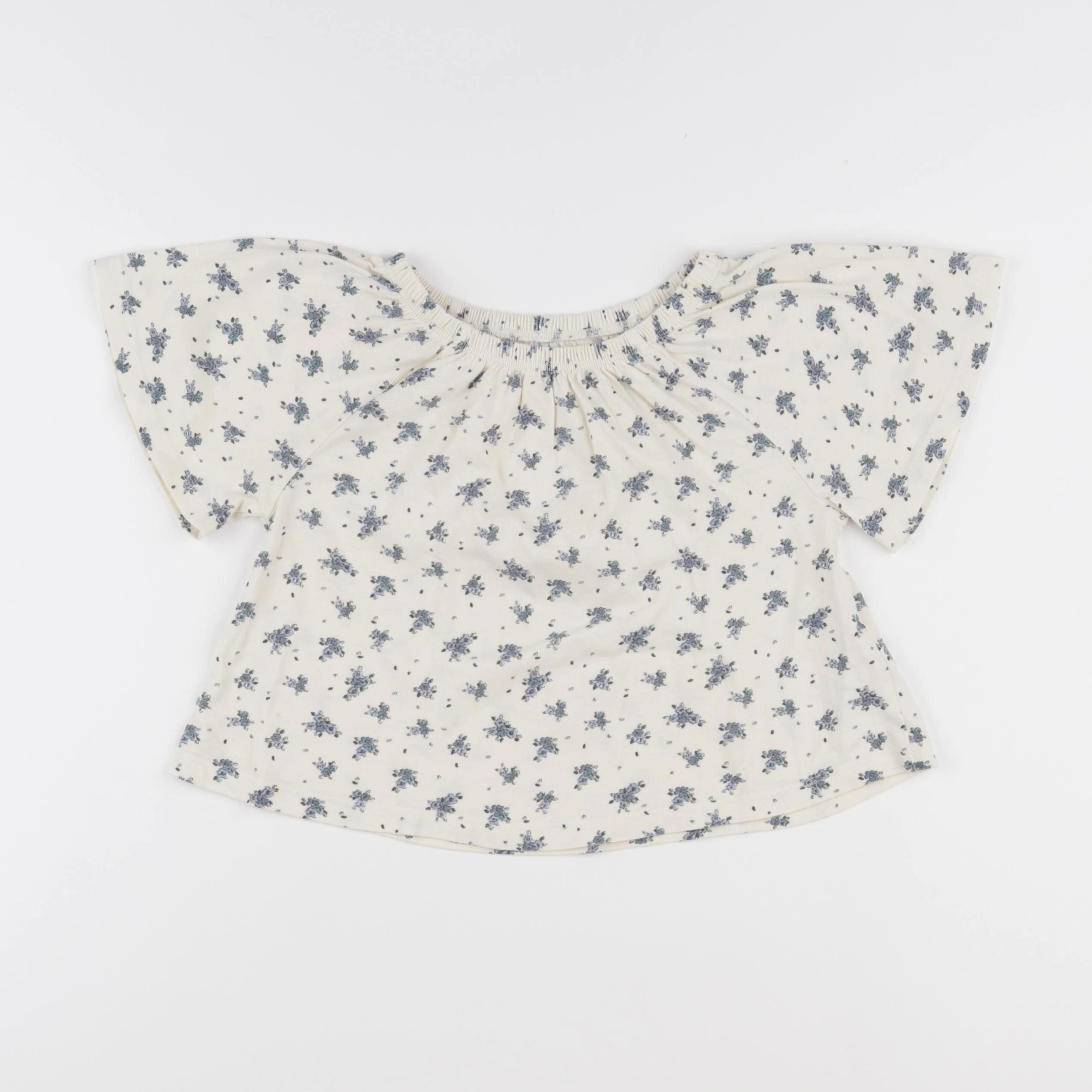Vertbaudet - tee-shirt blanc - 4 ans