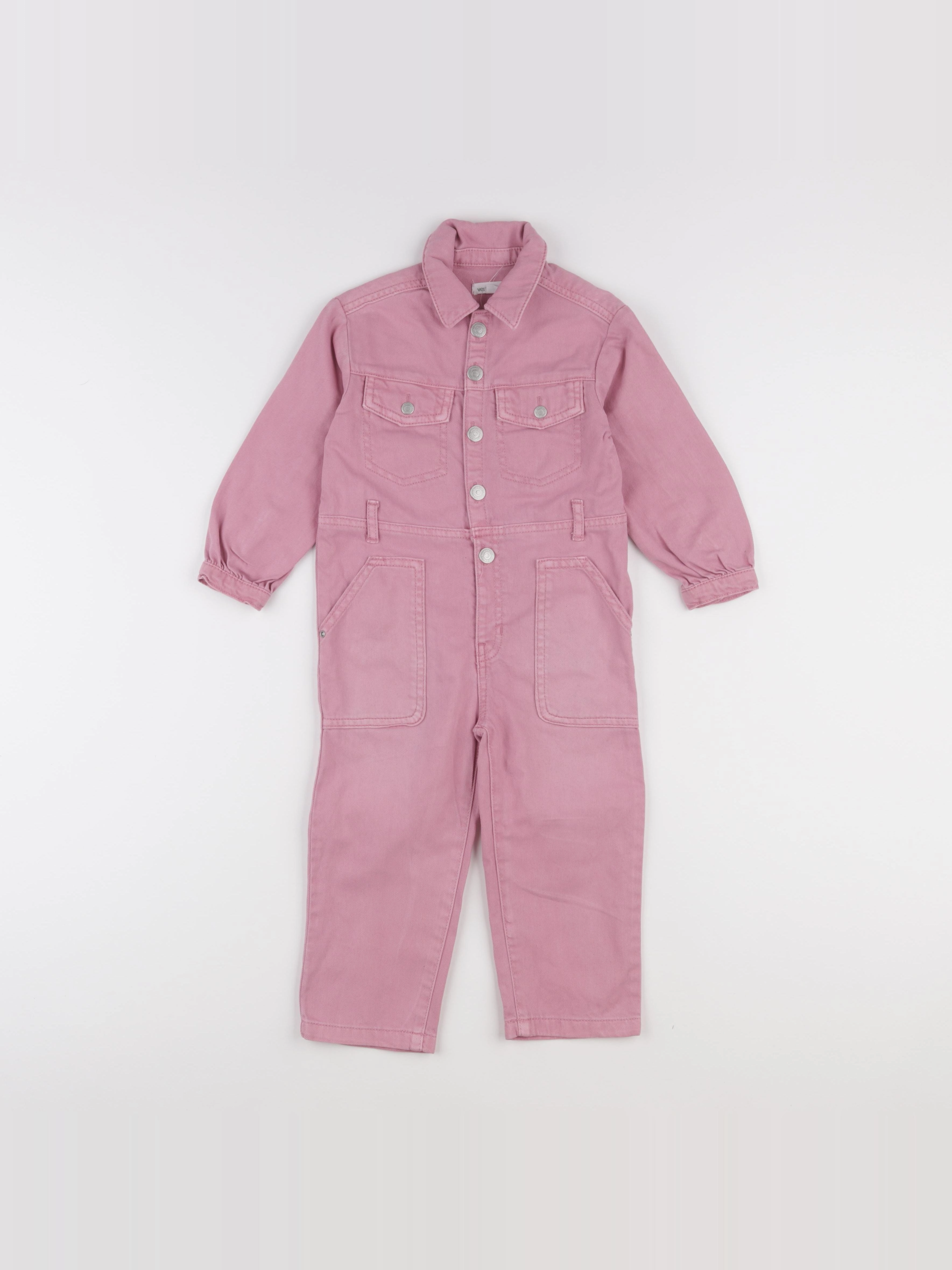 Vertbaudet - combinaison rose - 3 ans