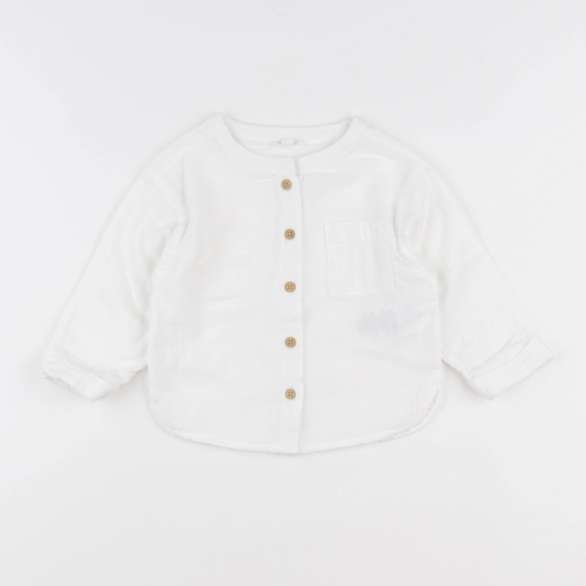 Vertbaudet - chemise blanc - 18 mois