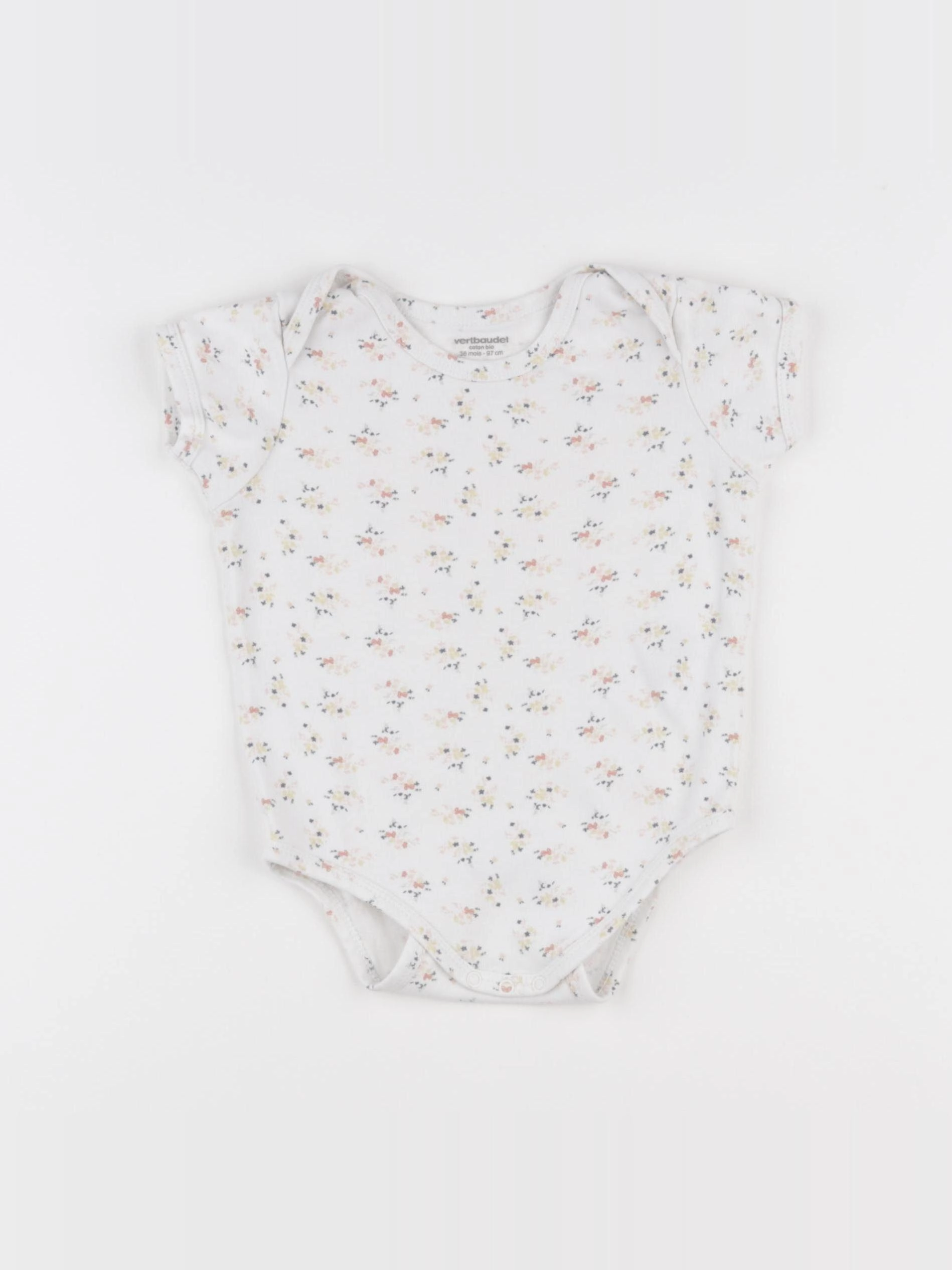 Vertbaudet - body blanc - 36 mois