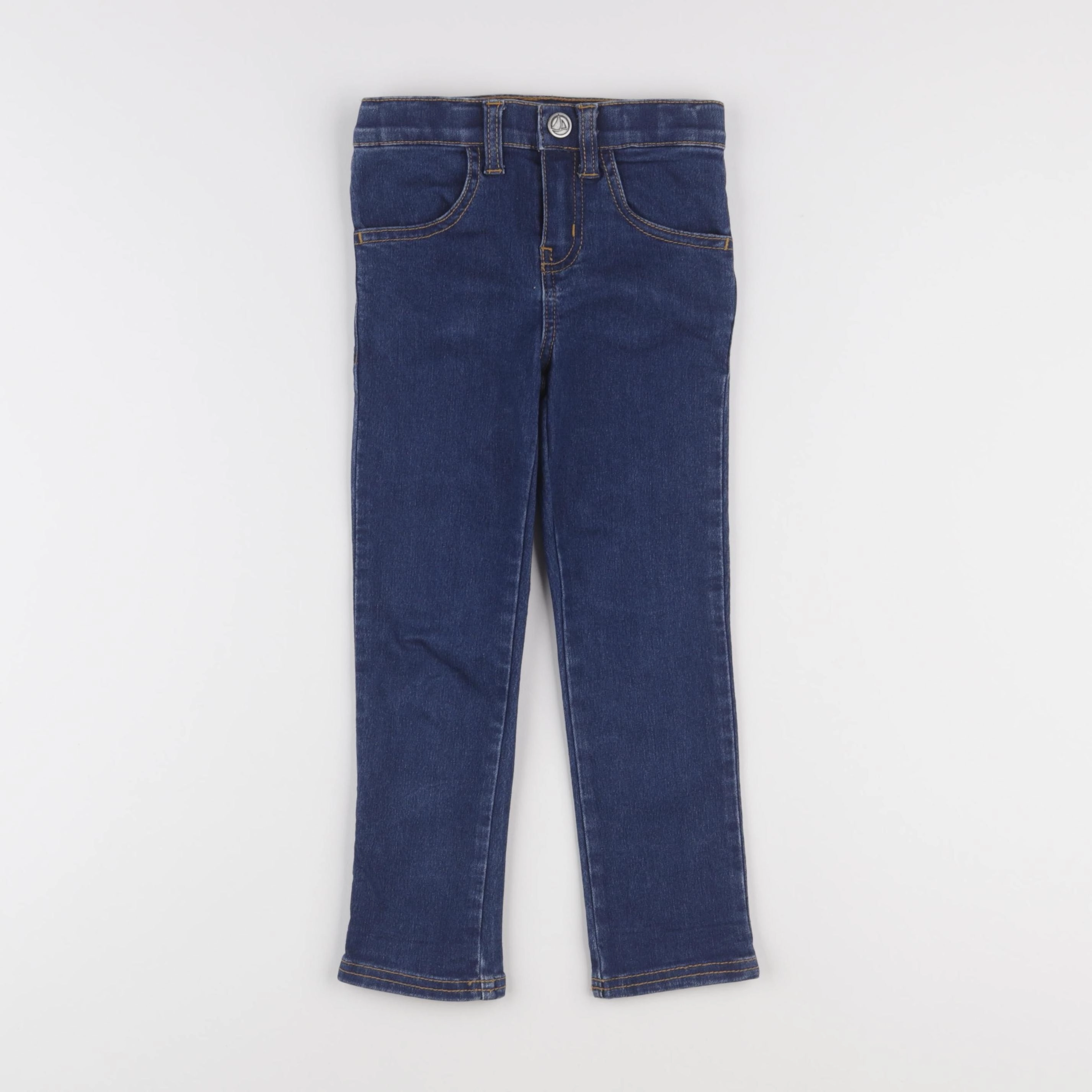 Petit Bateau - pantalon bleu - 4 ans