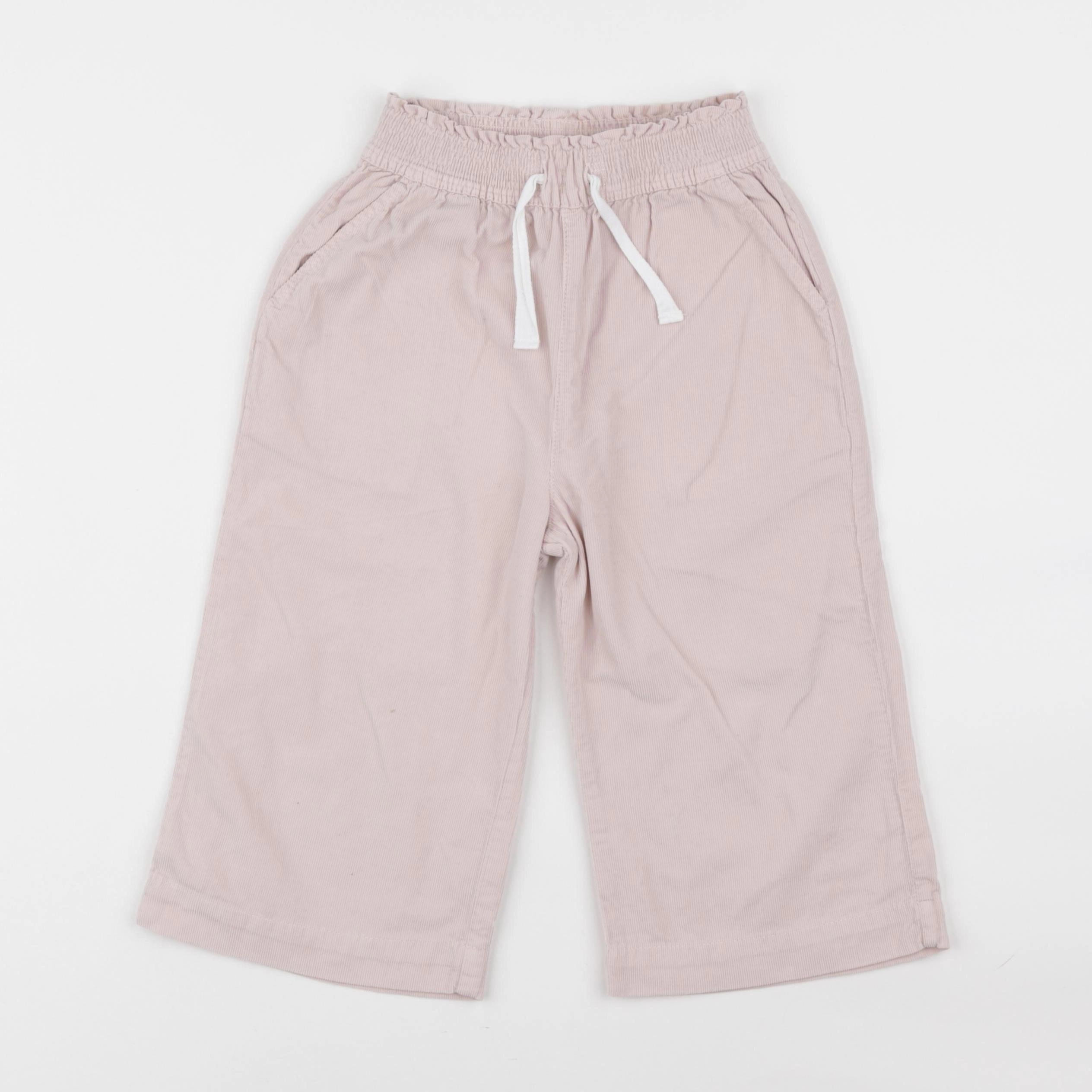 Petit Bateau - pantalon rose - 4 ans